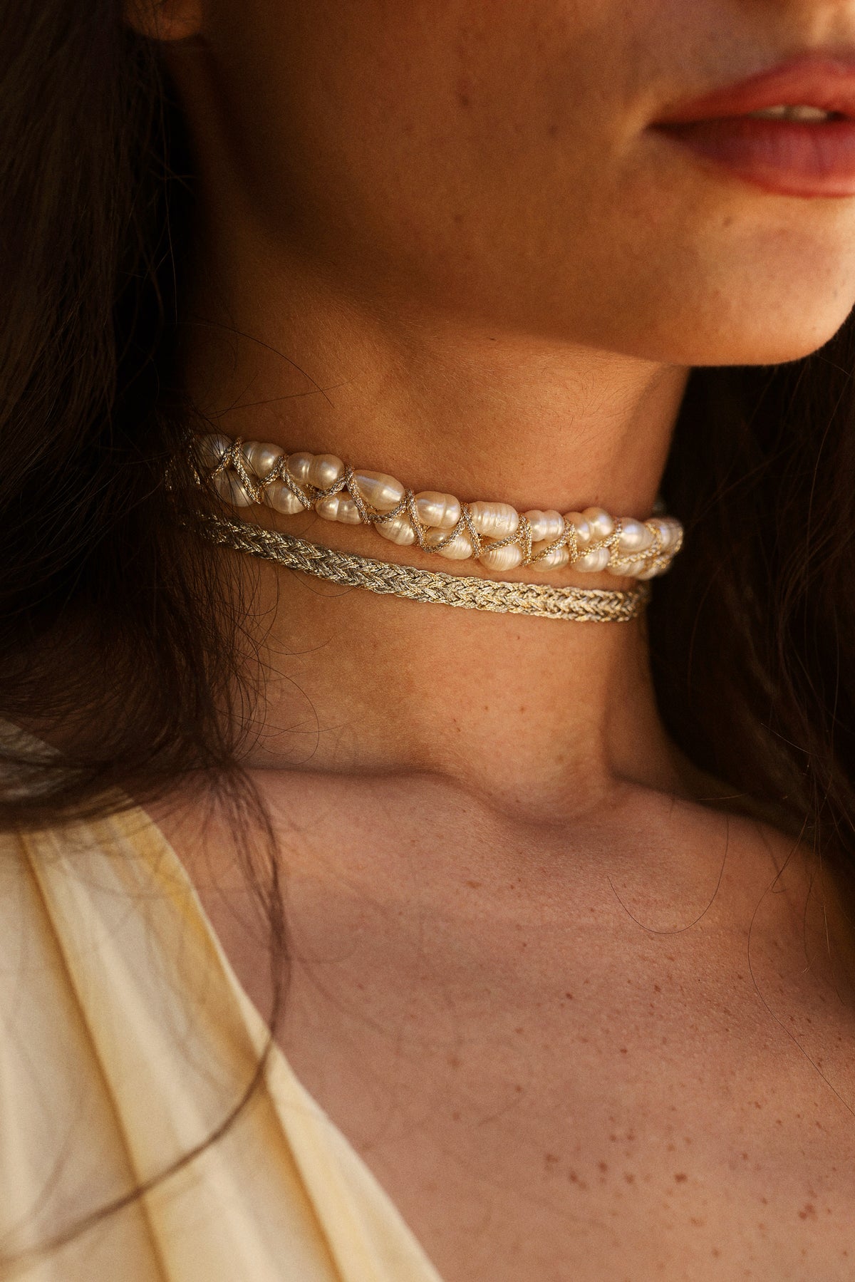 Nara Necklace in Gold & Silver