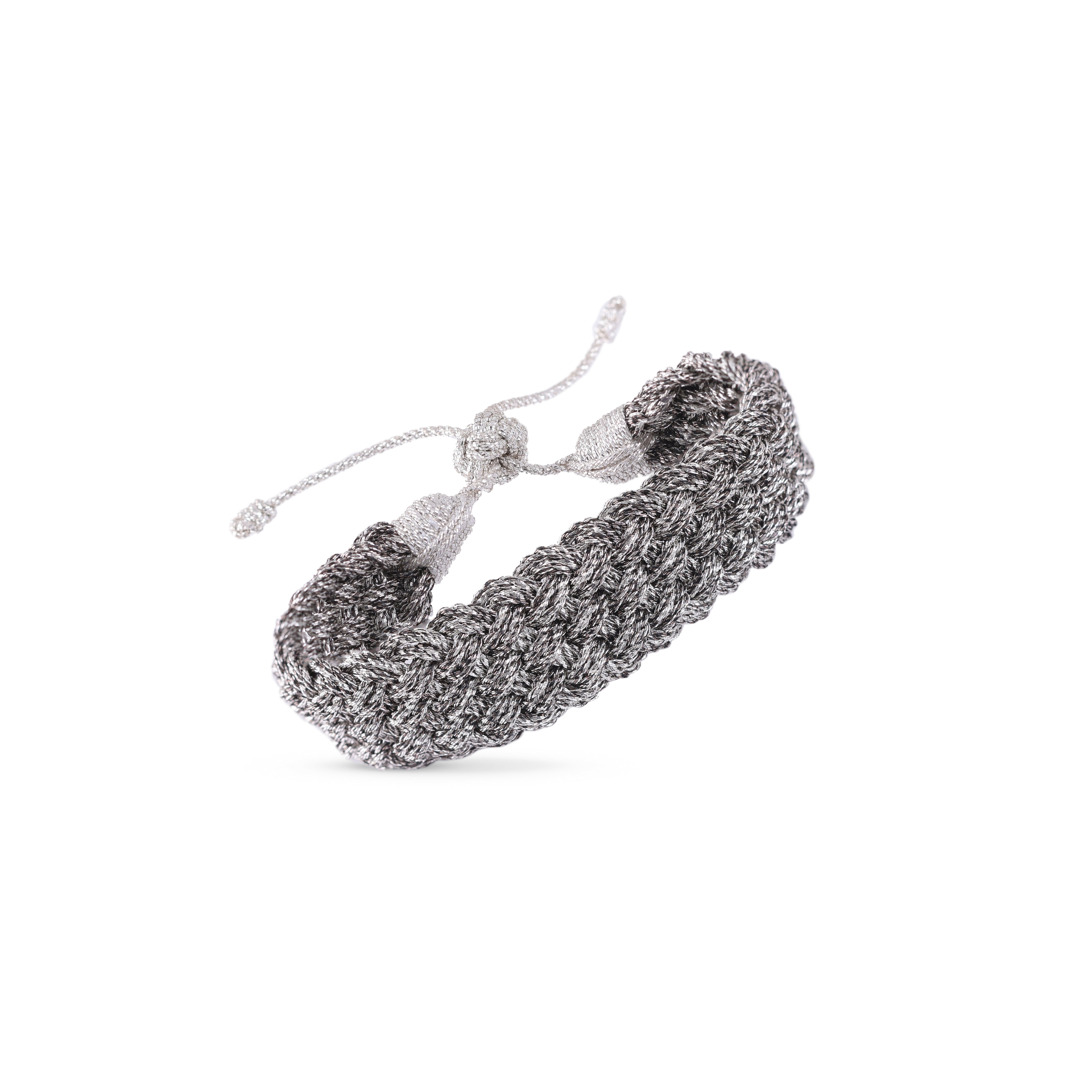 Diyah nº1 Bracelet in Silver Light Stone
