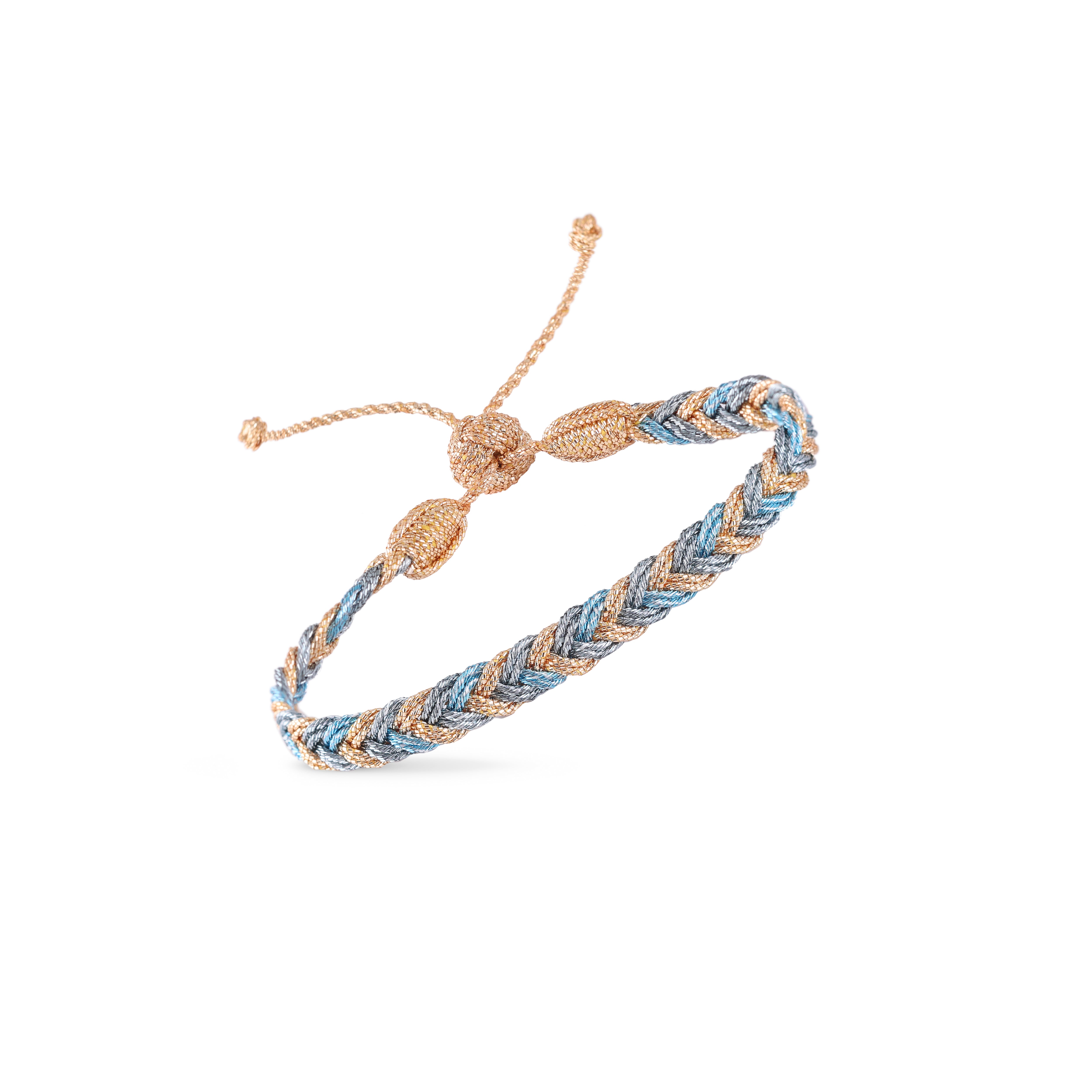 Eya nº2 Bracelet in Peach Azure Pearl