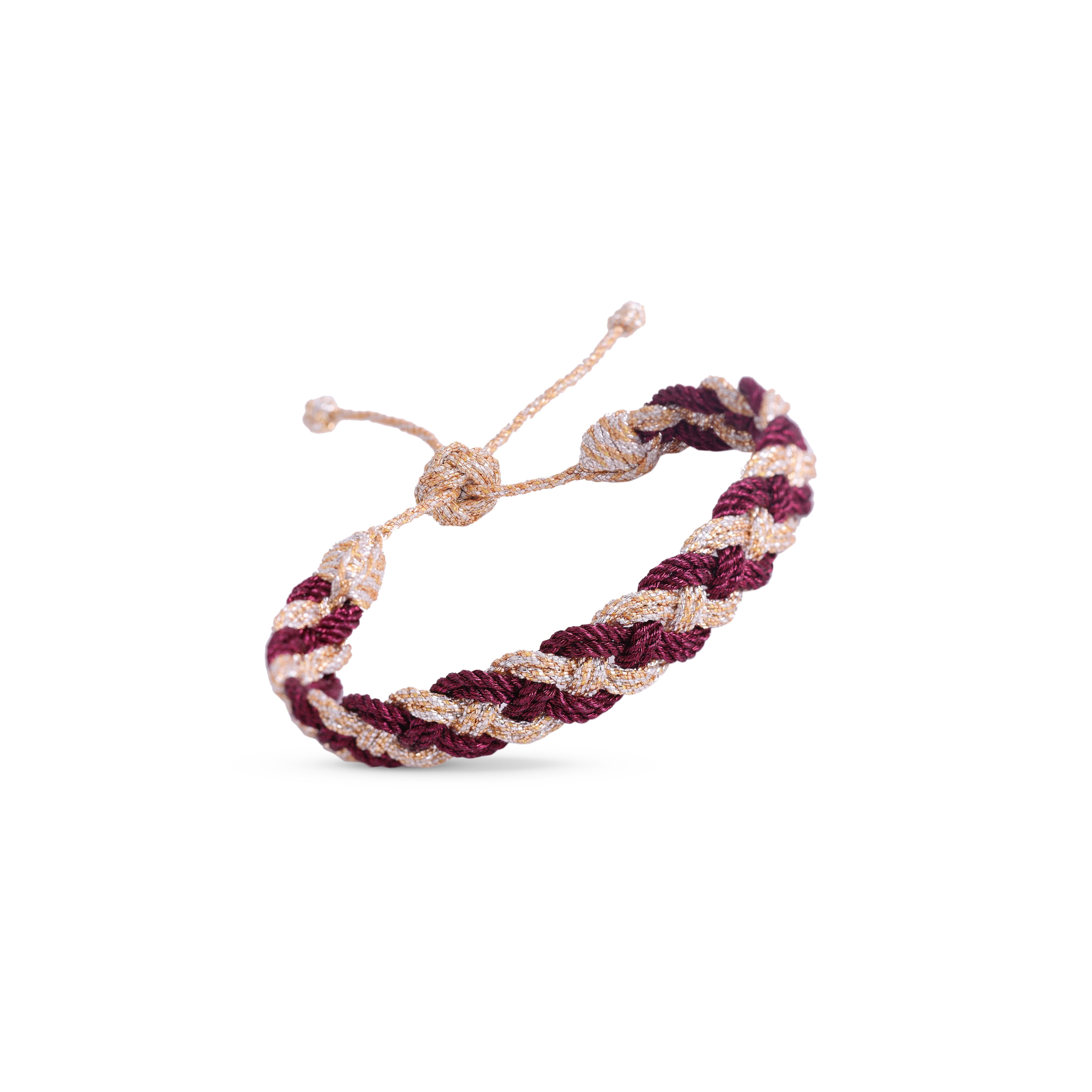 Gaia n°2 Bracelet Gold & Silver Grape