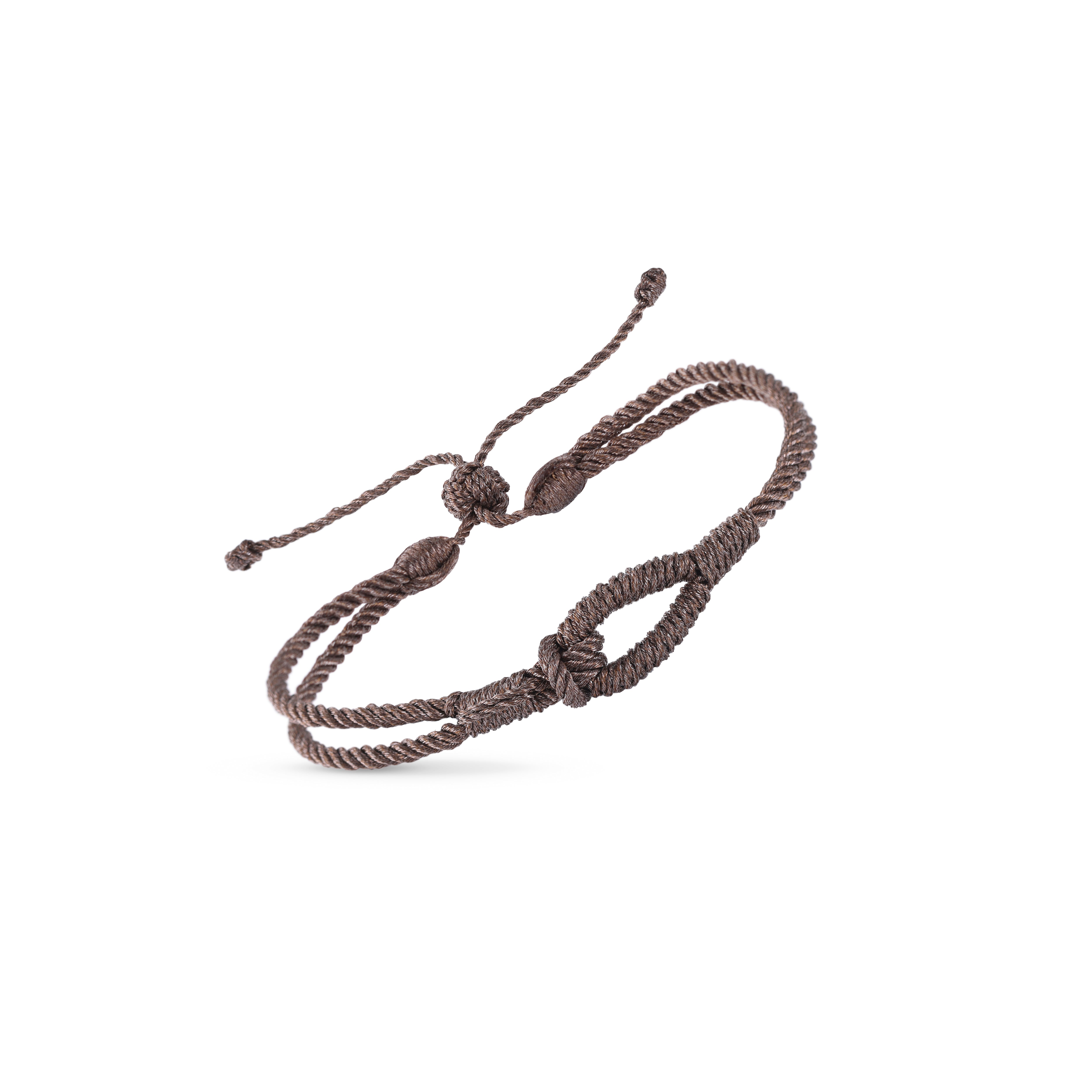 Hook Bracelet in Matte Mocha - MEN