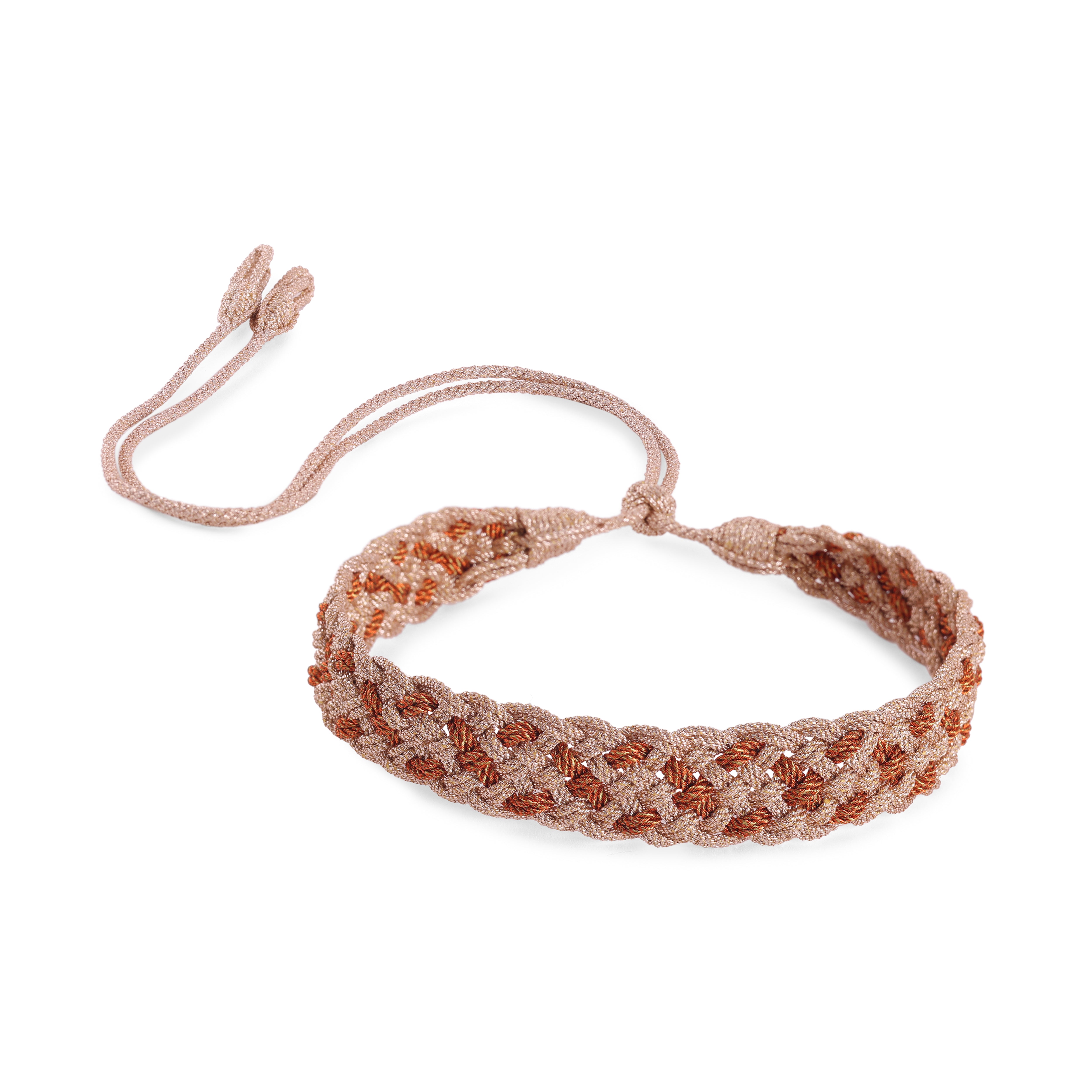 Izem n°2 Choker in Rose Gold Toffee