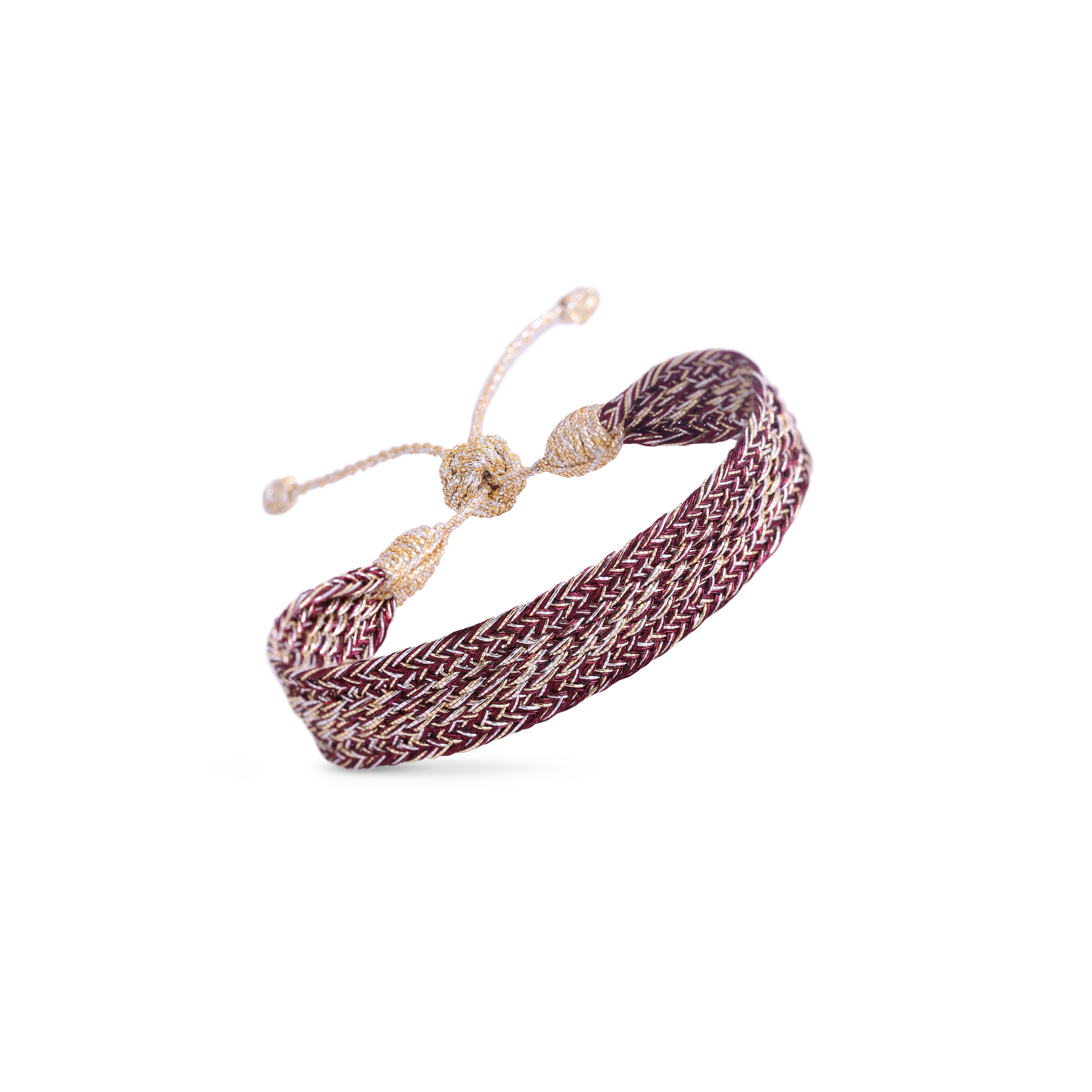 Izy n°1 Bracelet Gold & Silver Grape