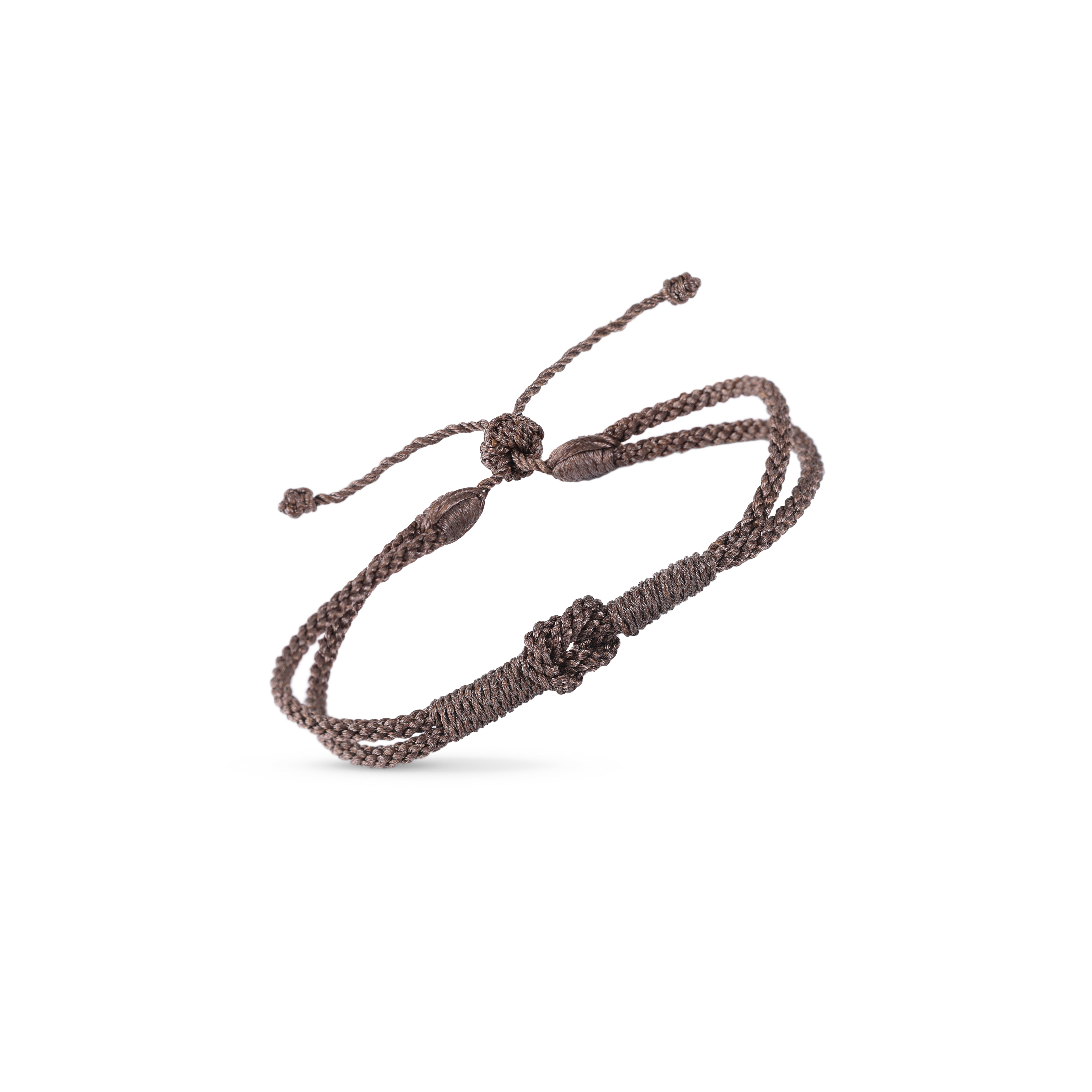 Knot II Bracelet in Matte Mocha - MEN