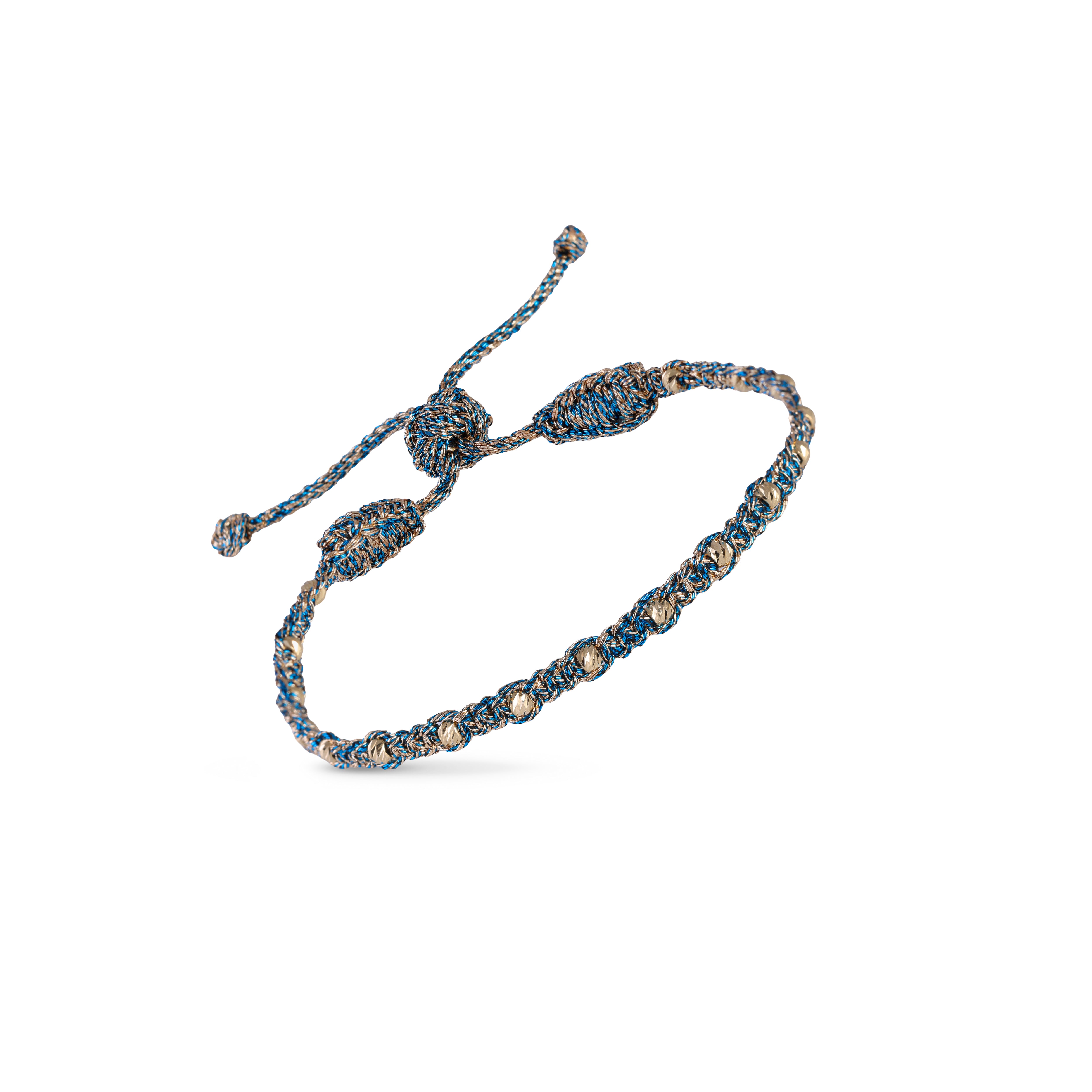 Luna Bracelet in Peach Ocean w/ 18k Gold