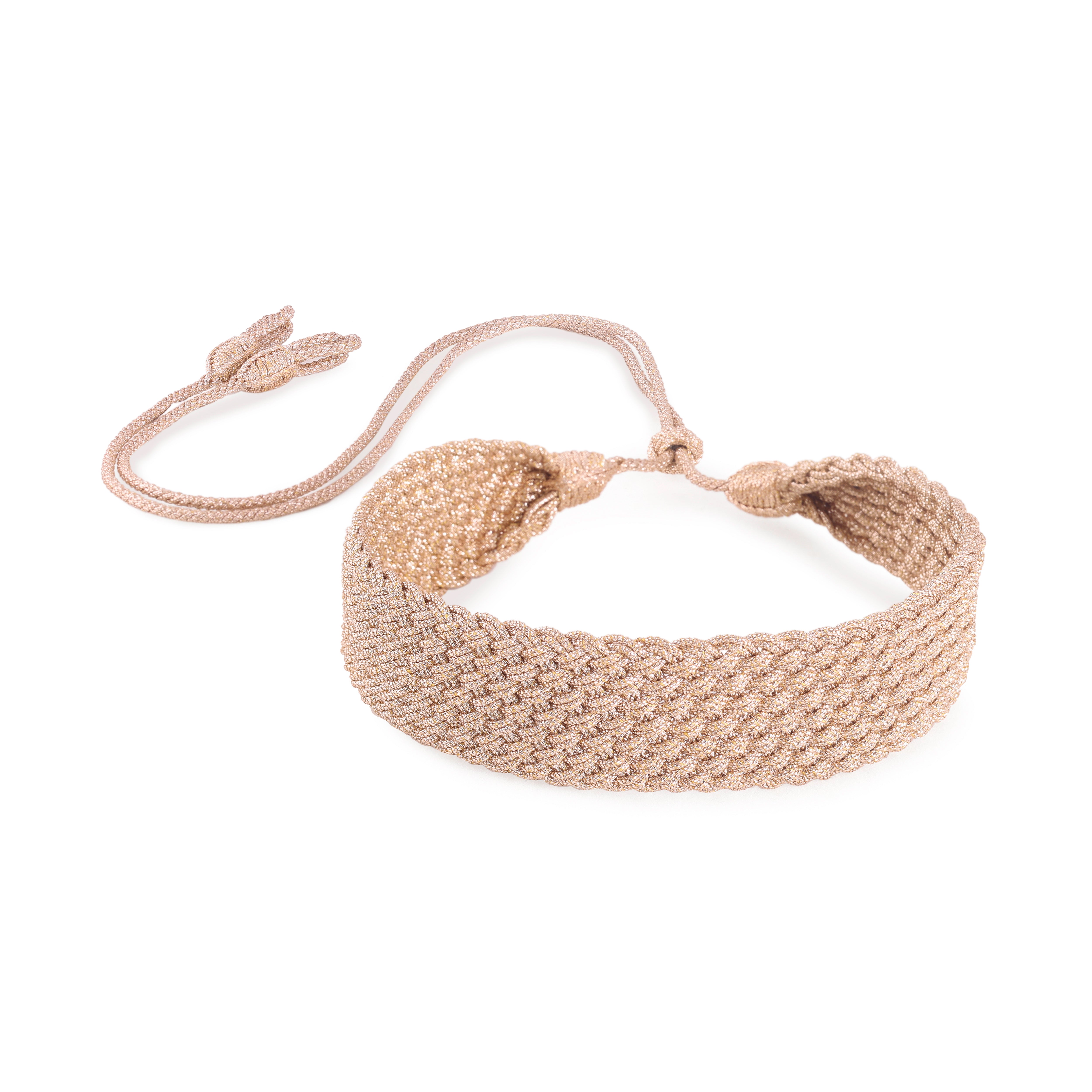 Box n°1 Choker in Peach Turquoise