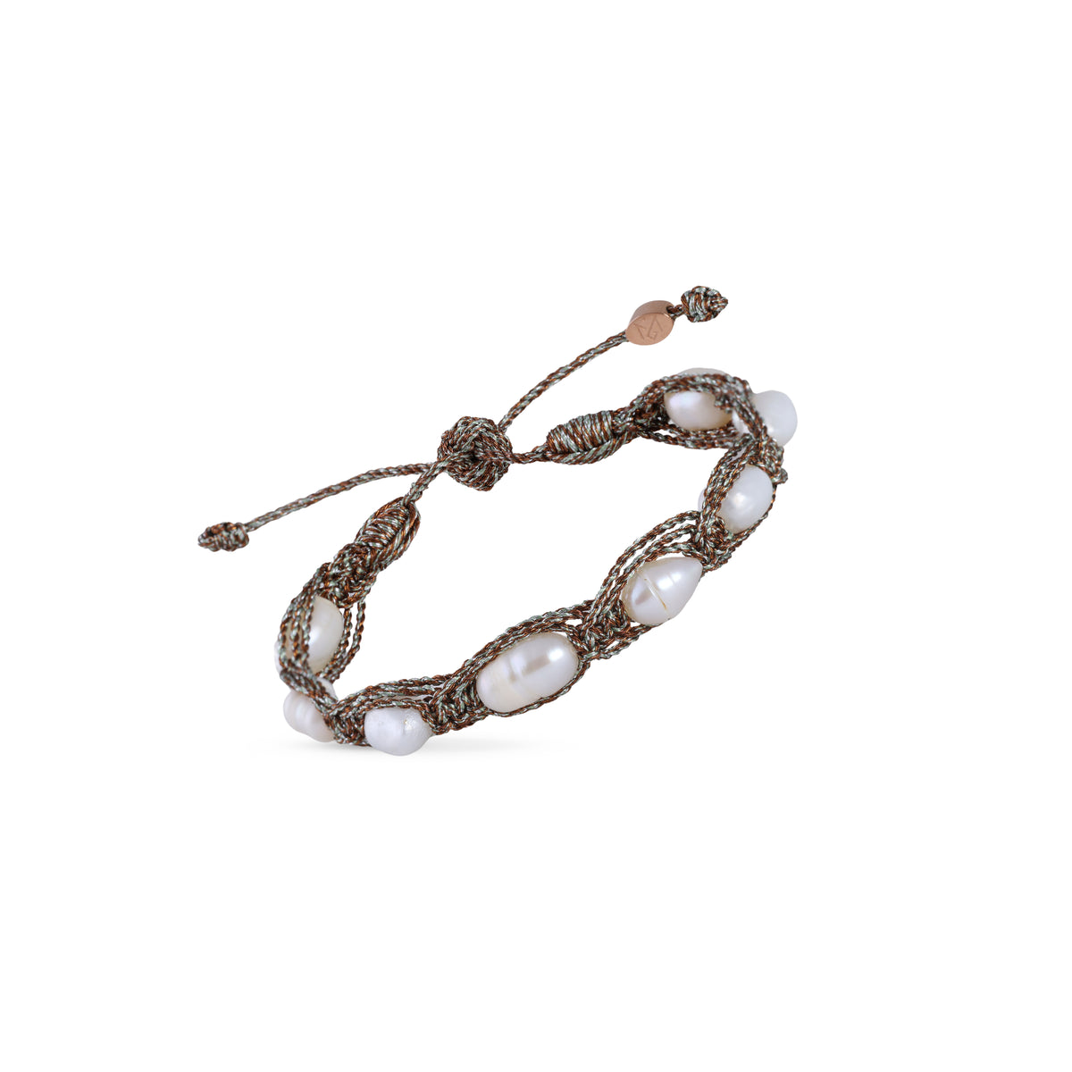 Maxi Anara nº1 Bracelet in Sea Salt Chestnut