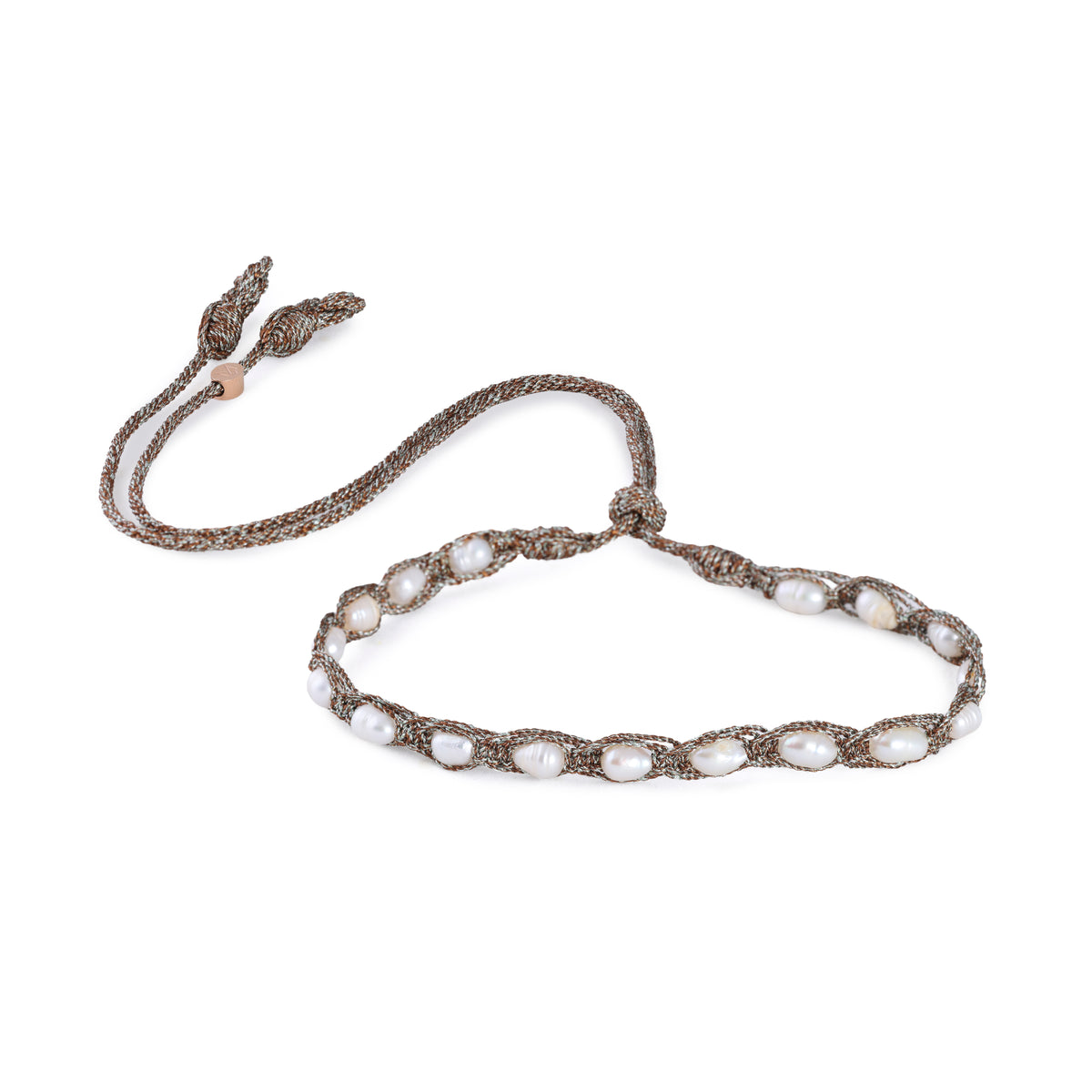 Maxi Anara nº1 Choker in Sea Salt Chestnut