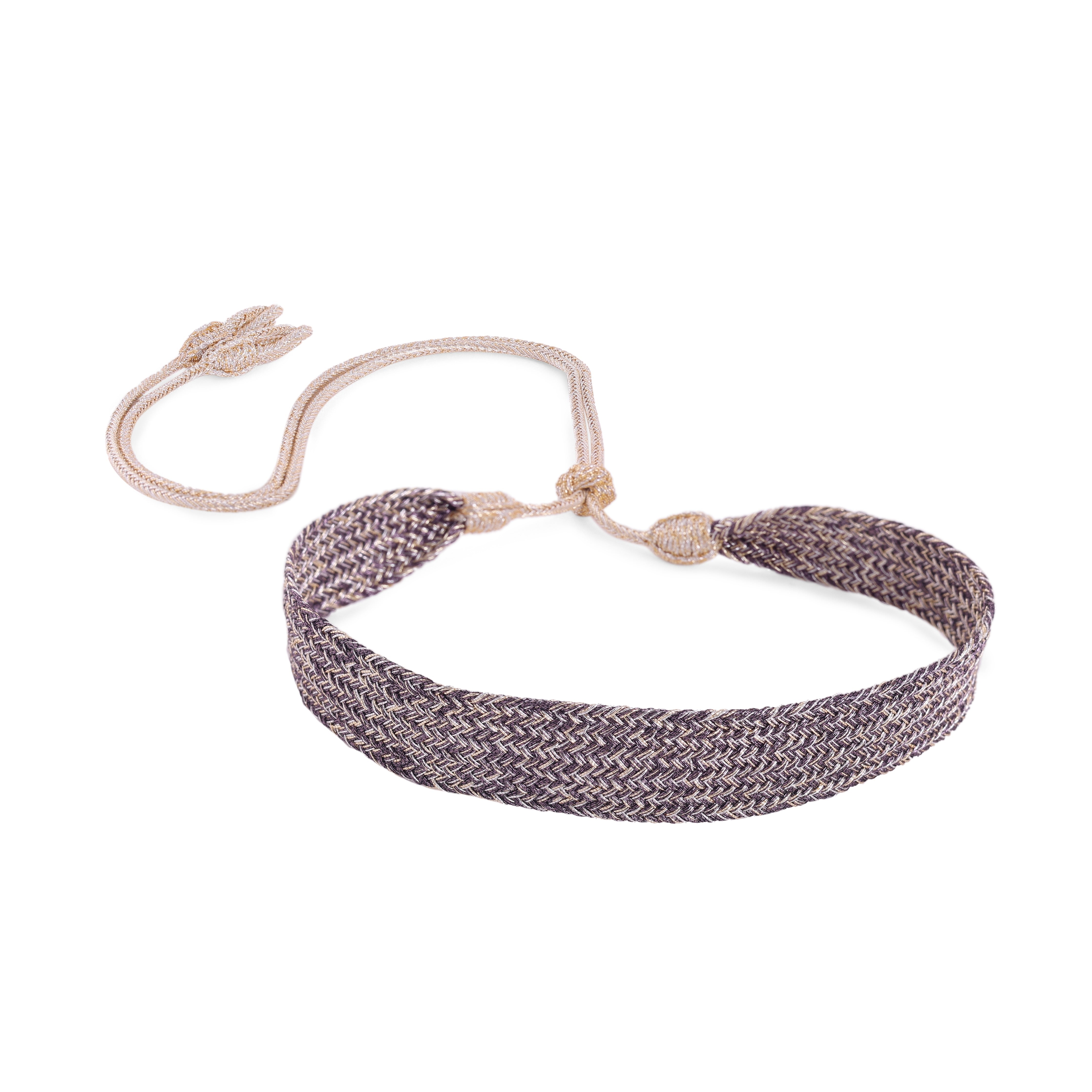 Maxi Ania n°1 Choker in Gold & Silver Fig