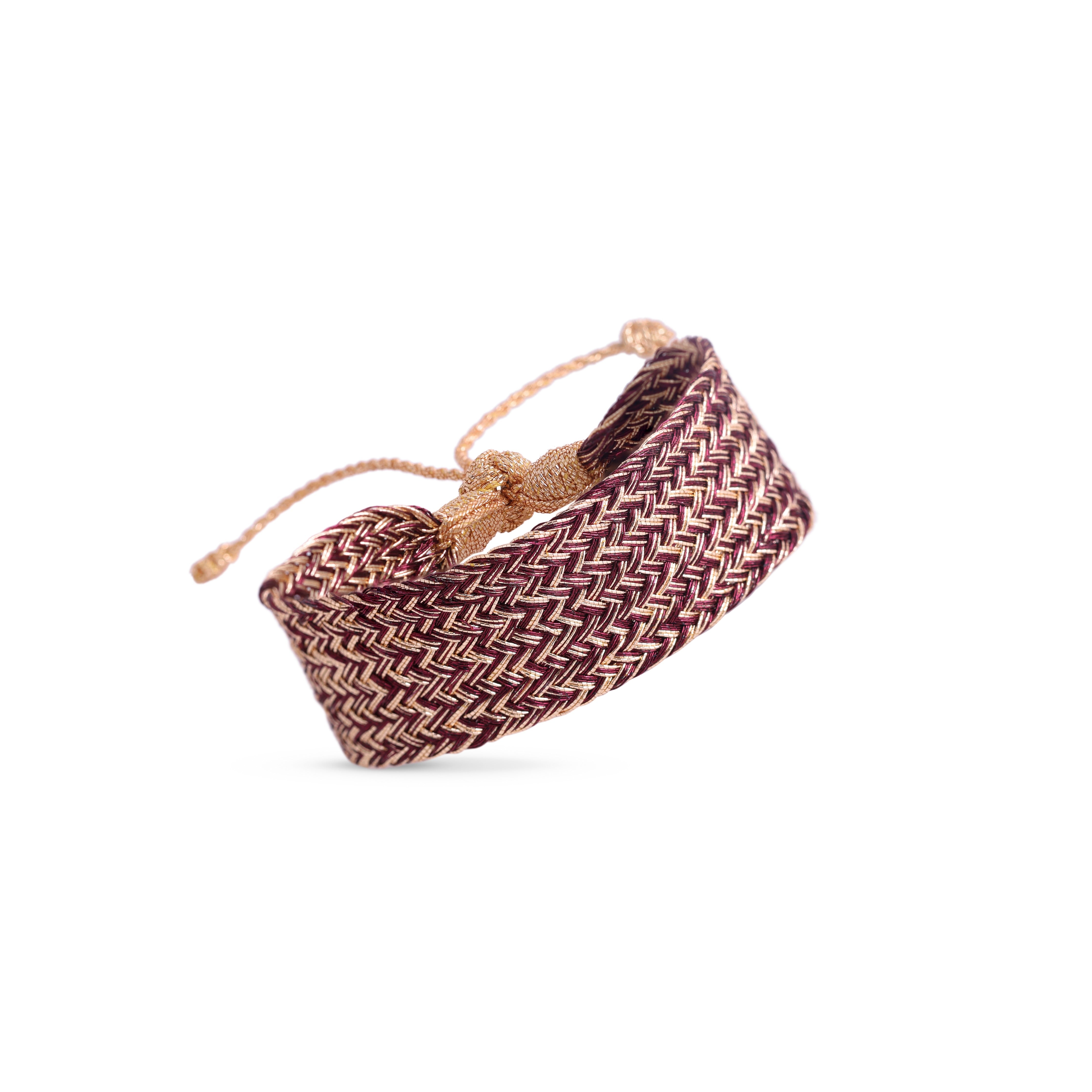 Maxi Ania n°1 Bracelet in Peach Plum