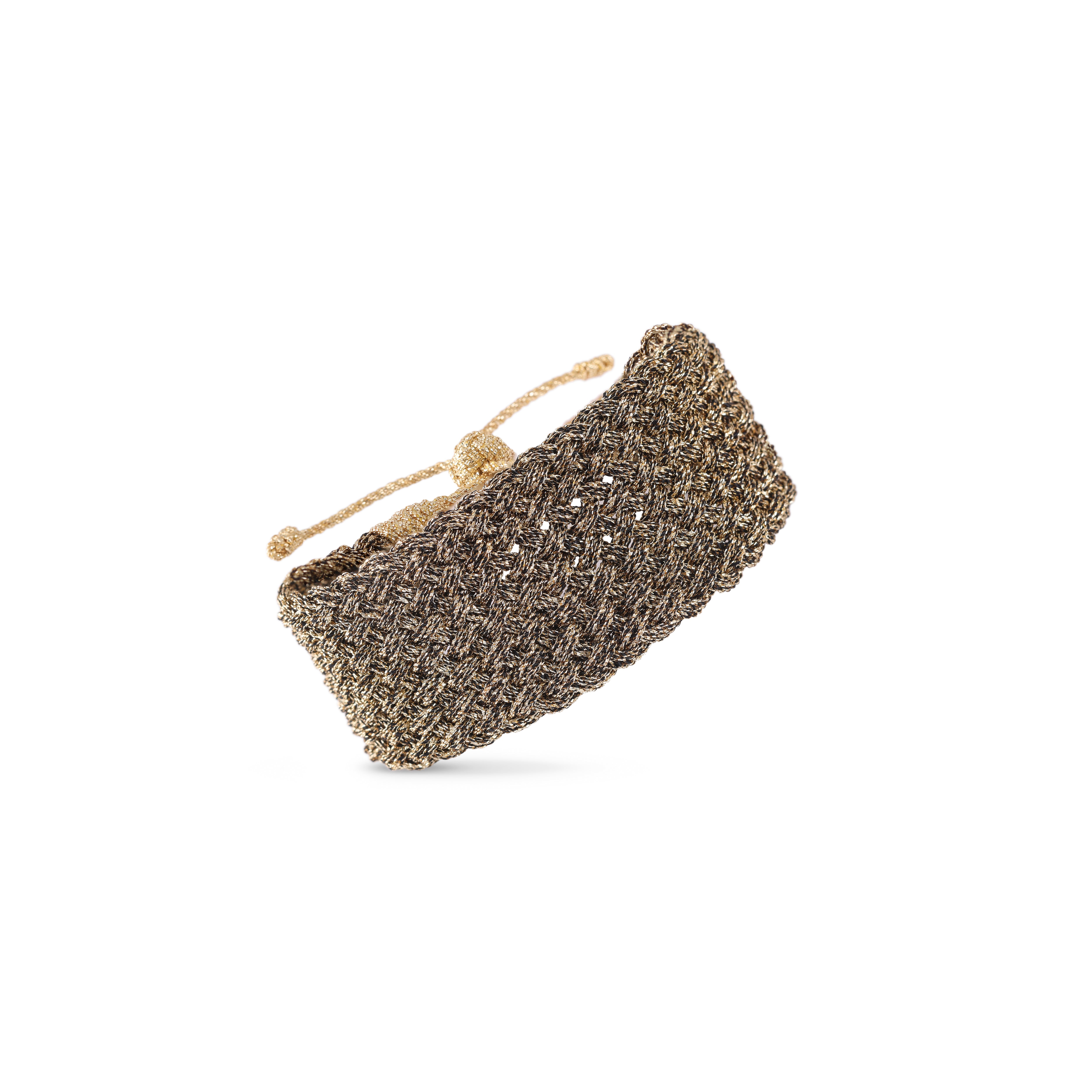 Maxi Diyah nº1 Bracelet in Gold Shiny Olive