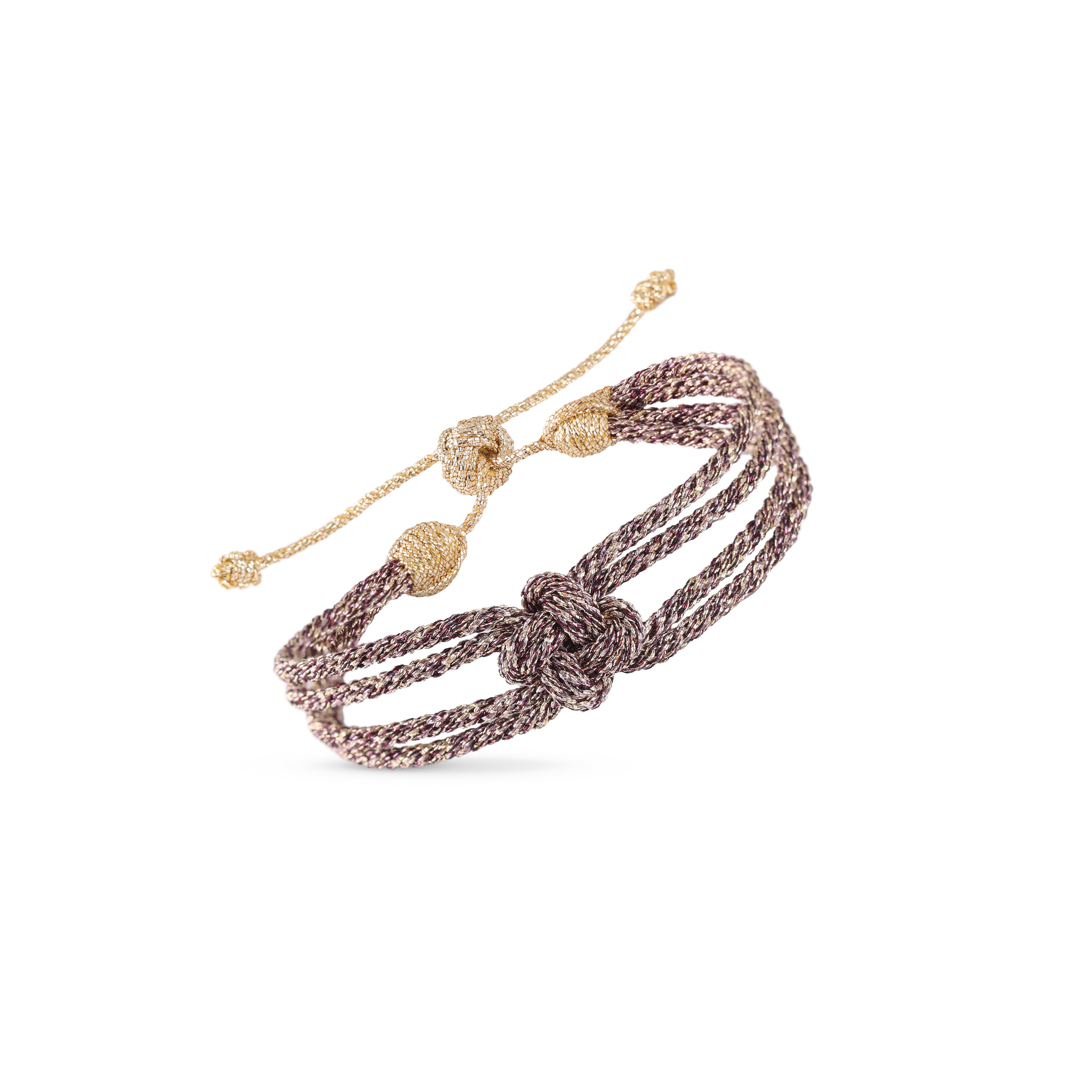 Maxi Iris nº1 Bracelet in Gold Parma 