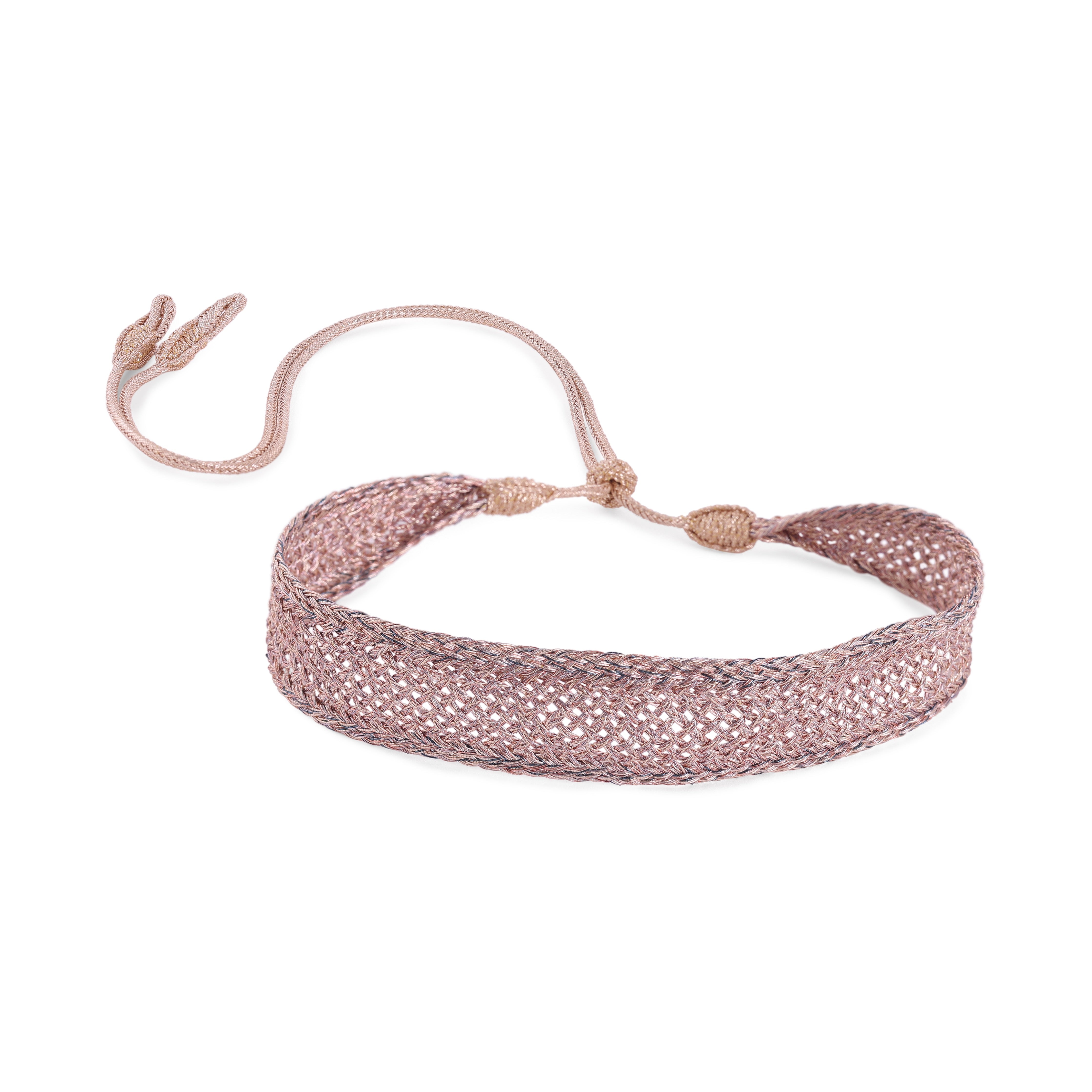 Maxi Nyla n°1 Choker in Rose Gold Lilac