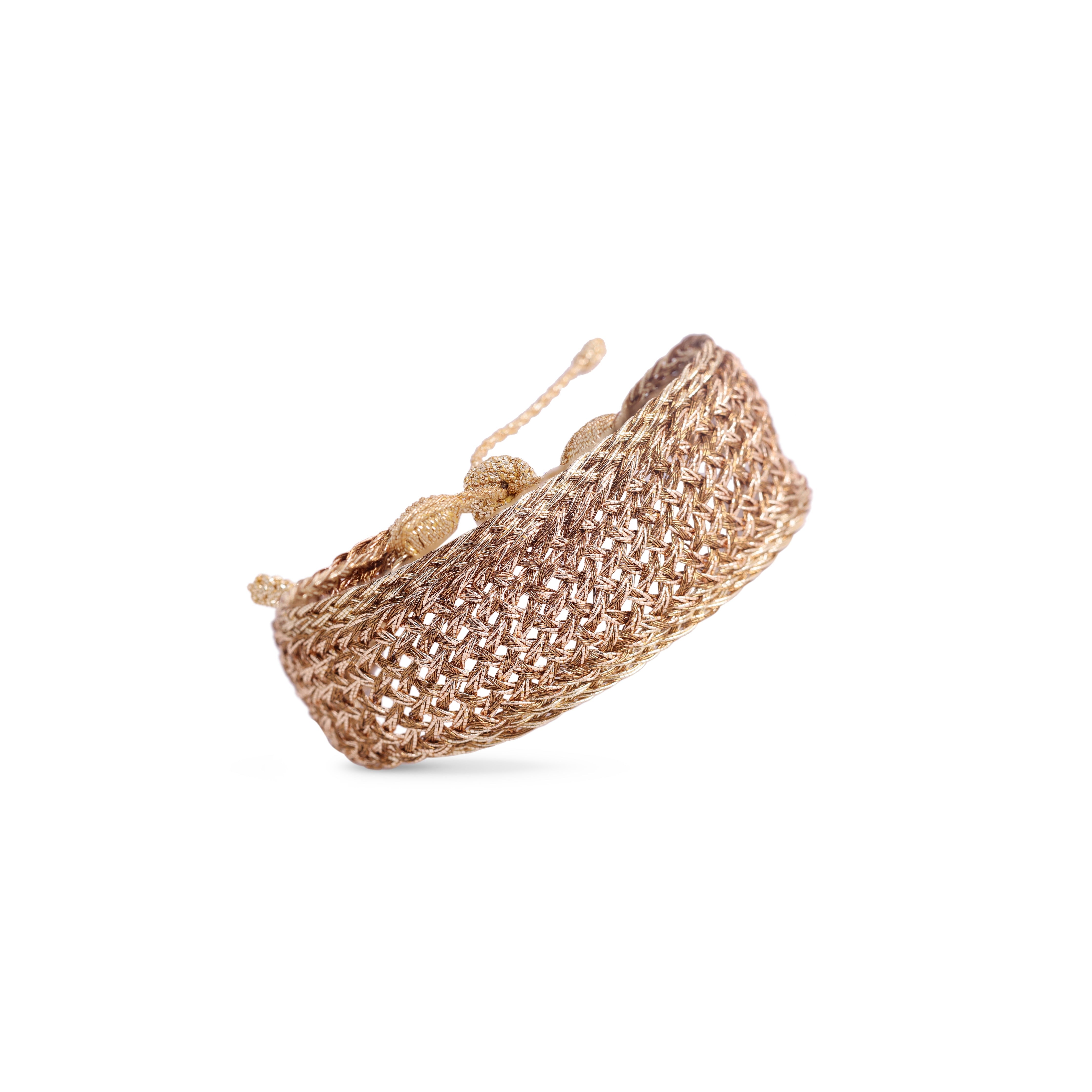 Maxi Nyla n°1 Bracelet in Gold Coffee bean