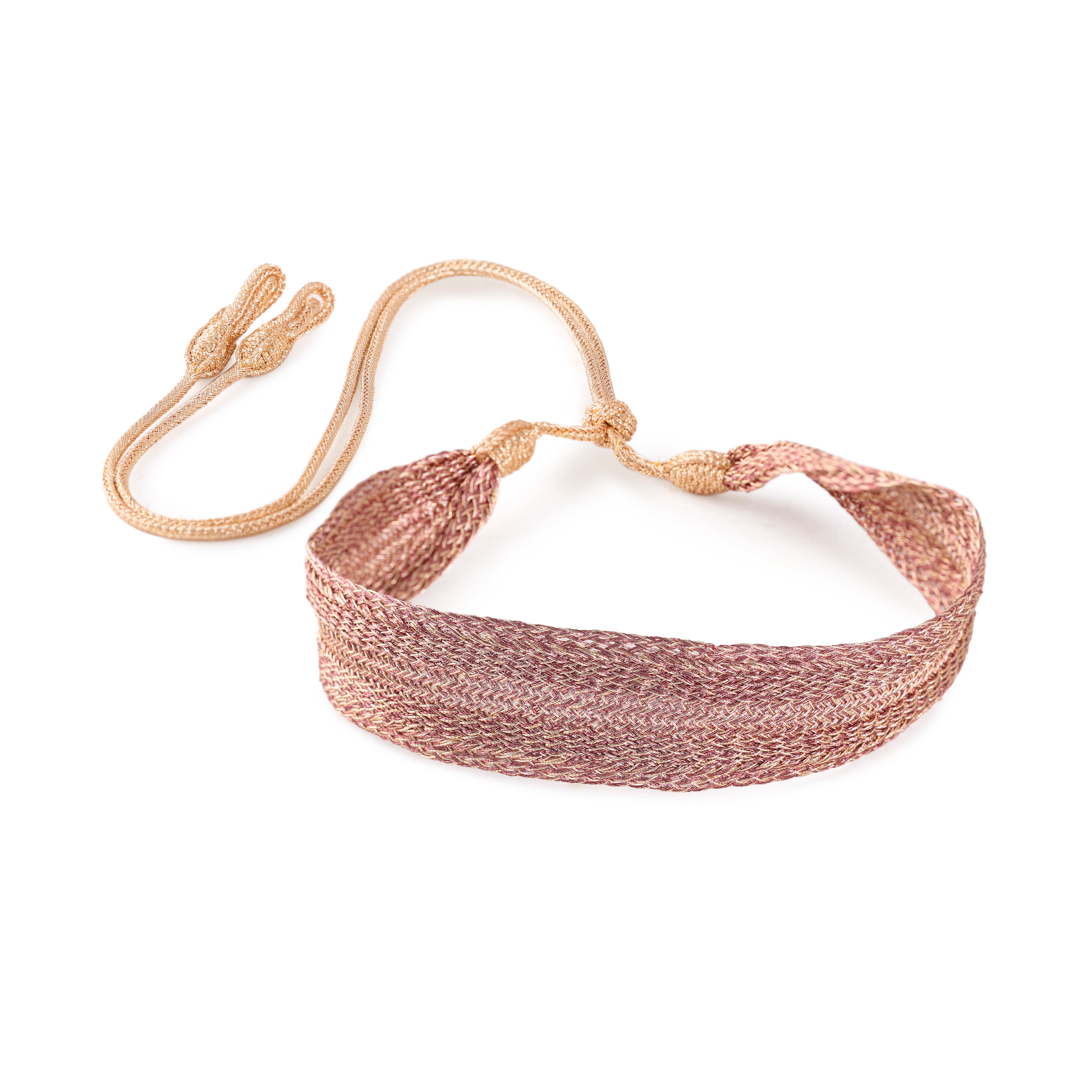 Maxi Yula nº1 Choker in Peach Mahogany