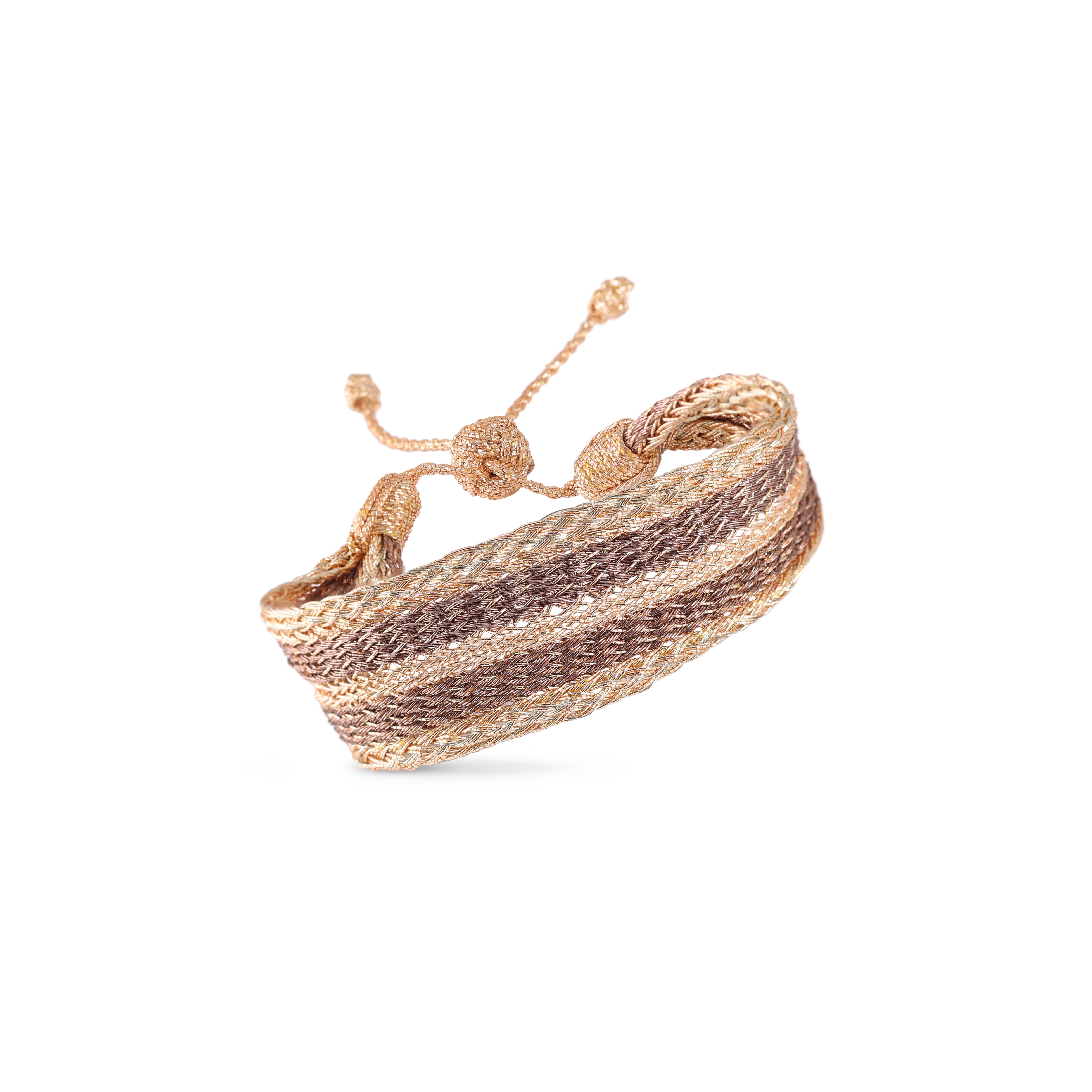 Maxi Yula nº3 Bracelet in Peach Mocha Mousse
