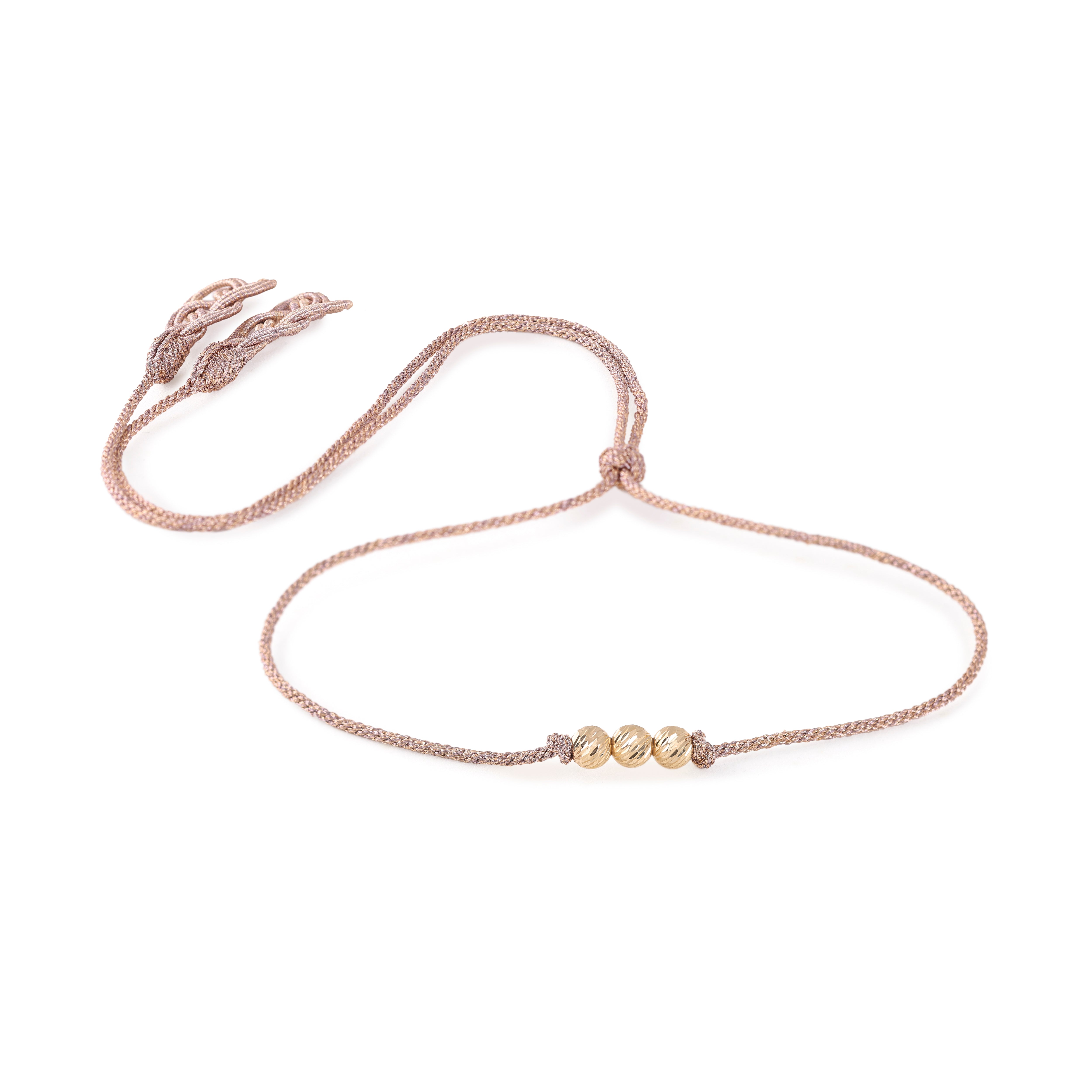 Maxi Zina Necklace in Peach Truffle Parma