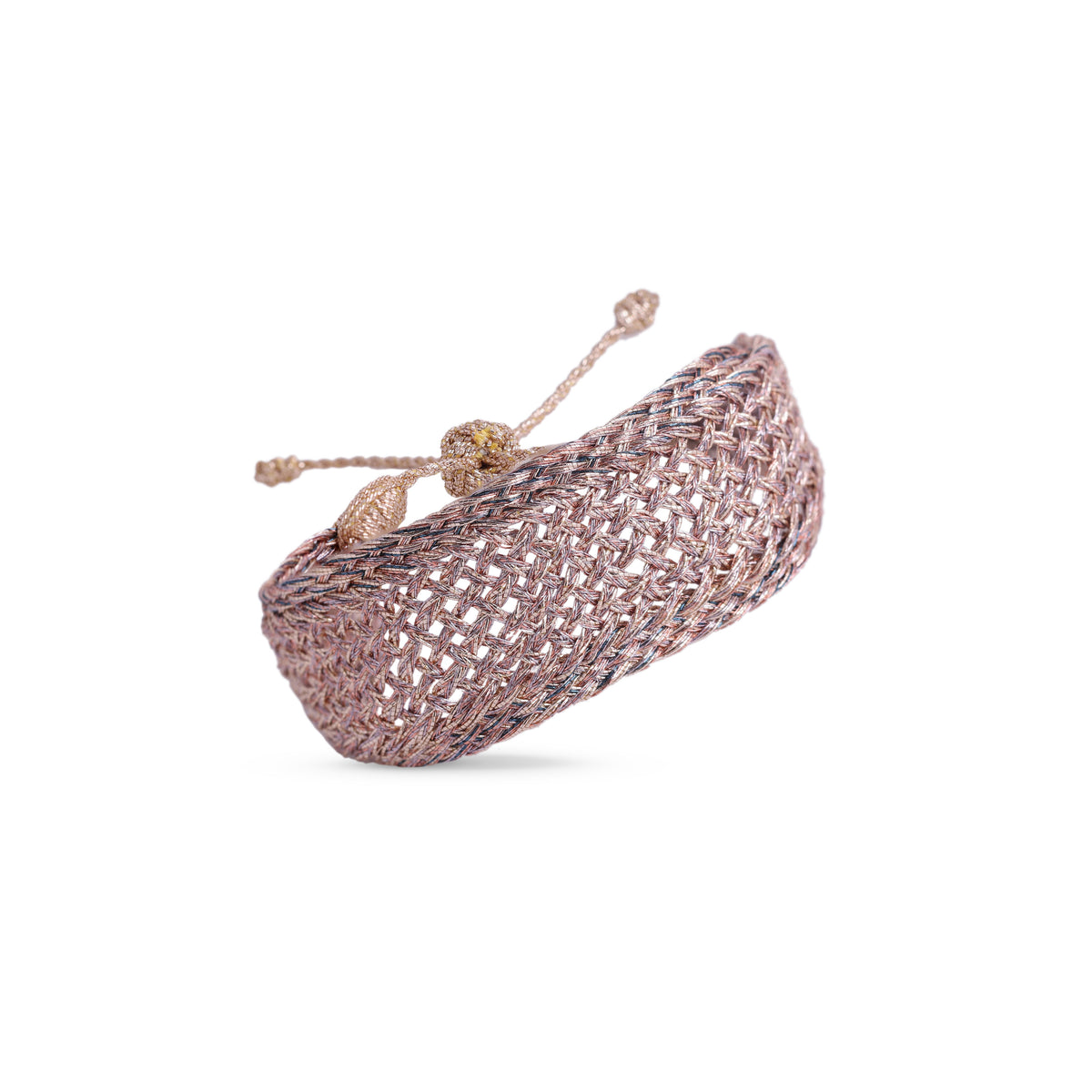 Maxi Nyla n°1 Bracelet in Rose Gold Lilac