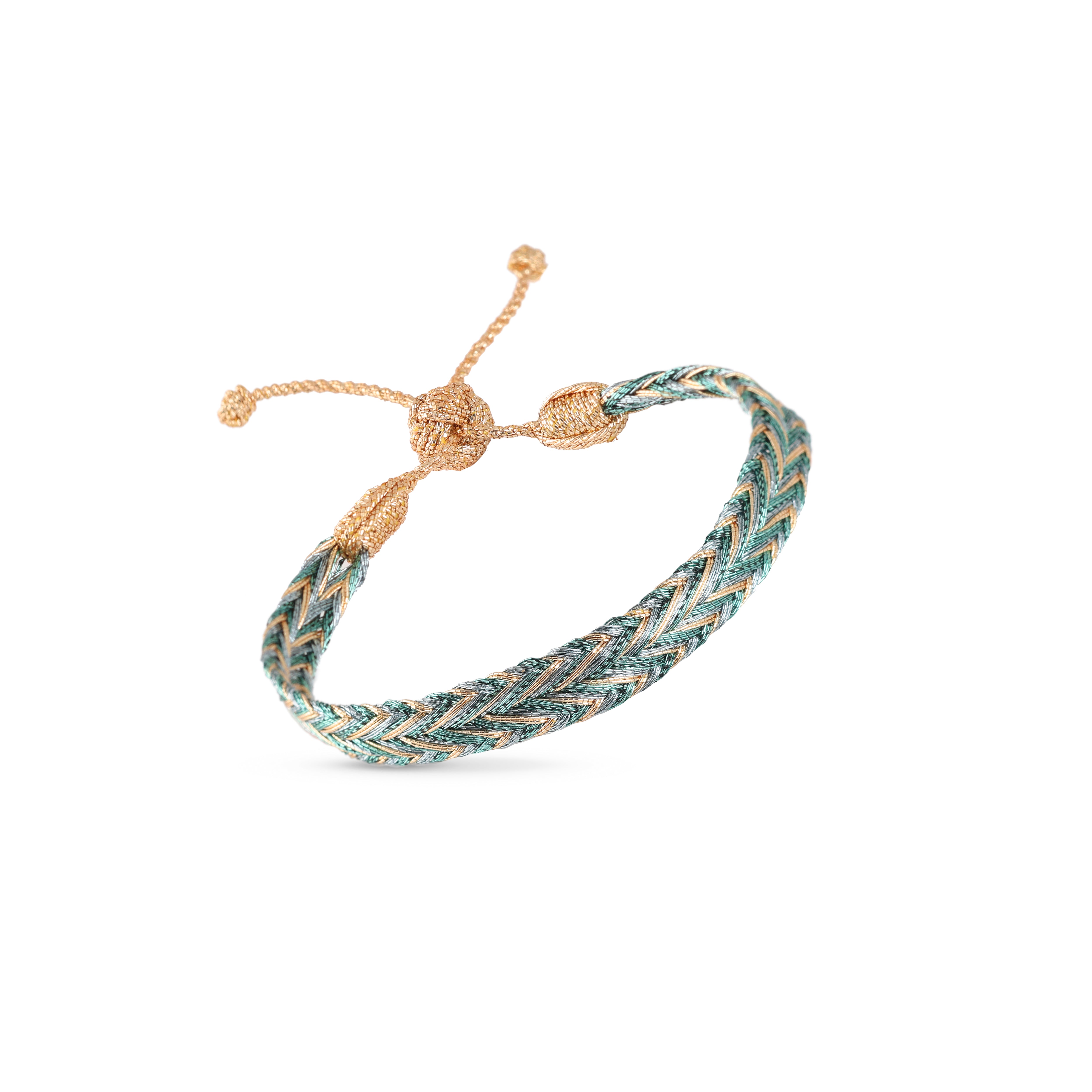 Mini Arrow nº2 Bracelet in Peach Eucalyptus