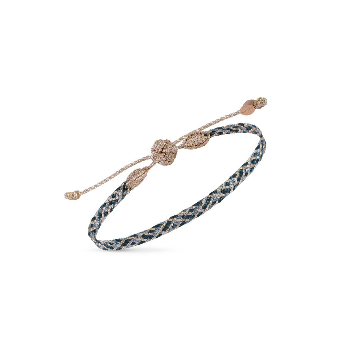 Mini Zaya nº2 Bracelet in Rose Gold Royal Granite