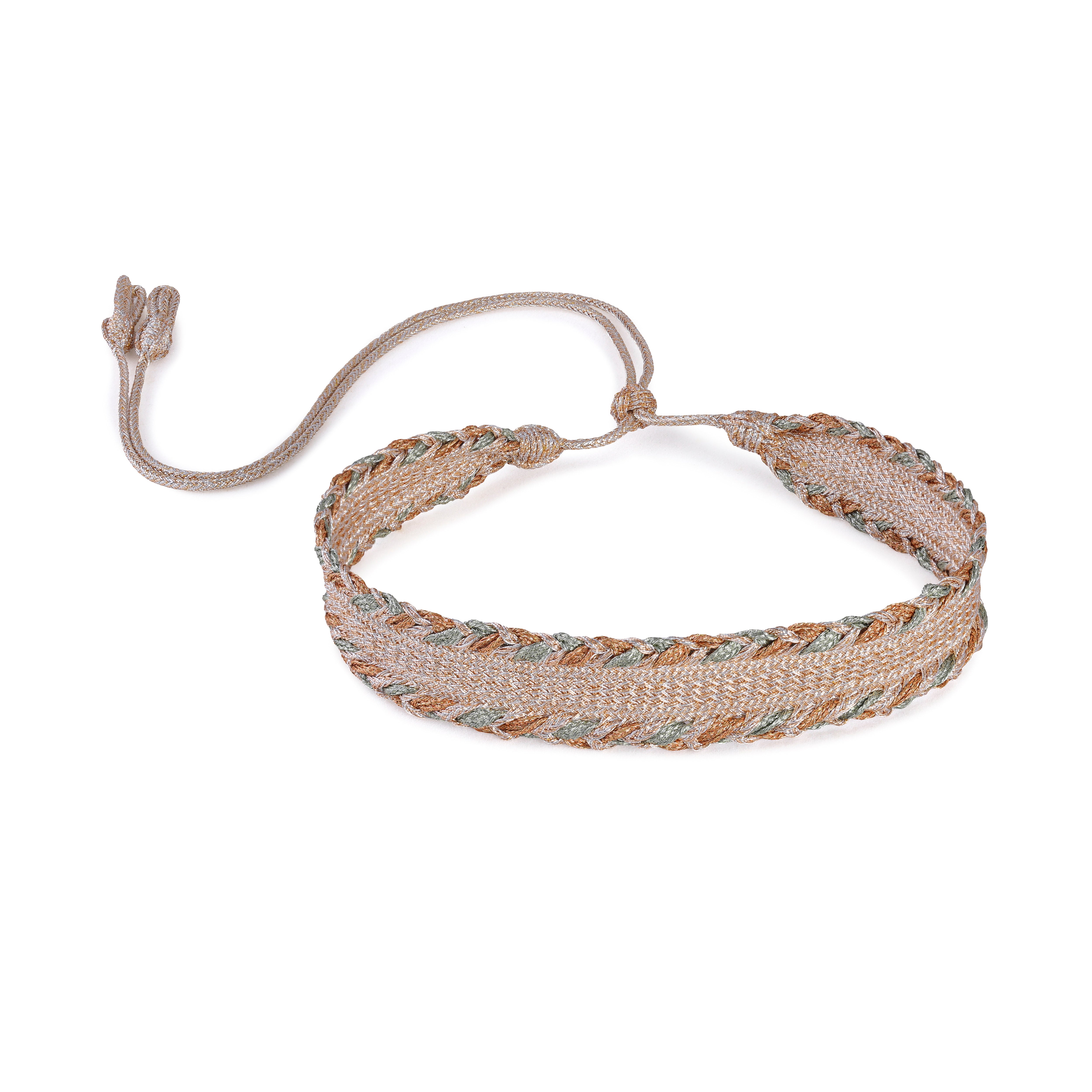 Nalea nº2 in Peach & Silver Almond Desert Sun