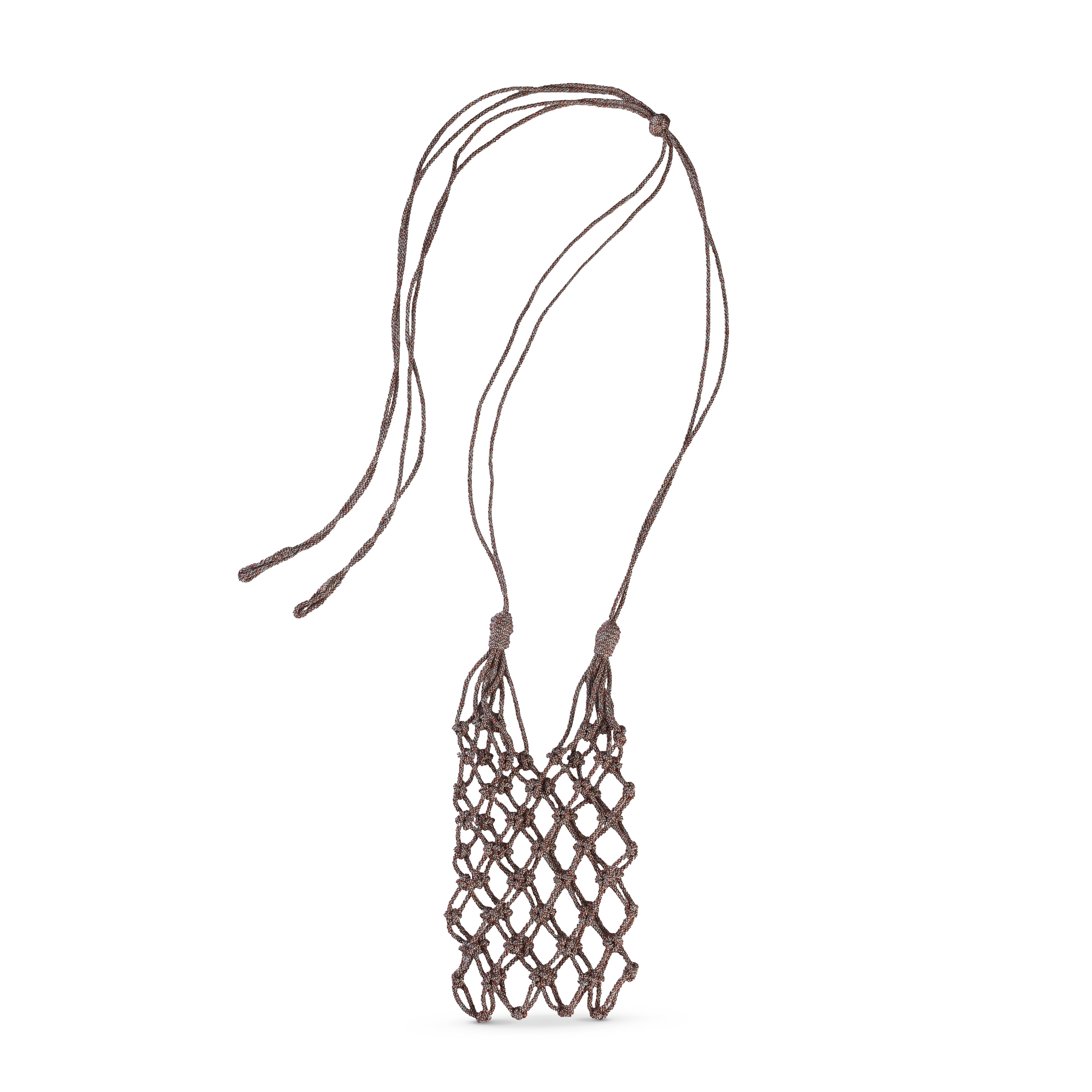 Netty Phone Bag nº1 in Rose Gold Seafoam Toffee