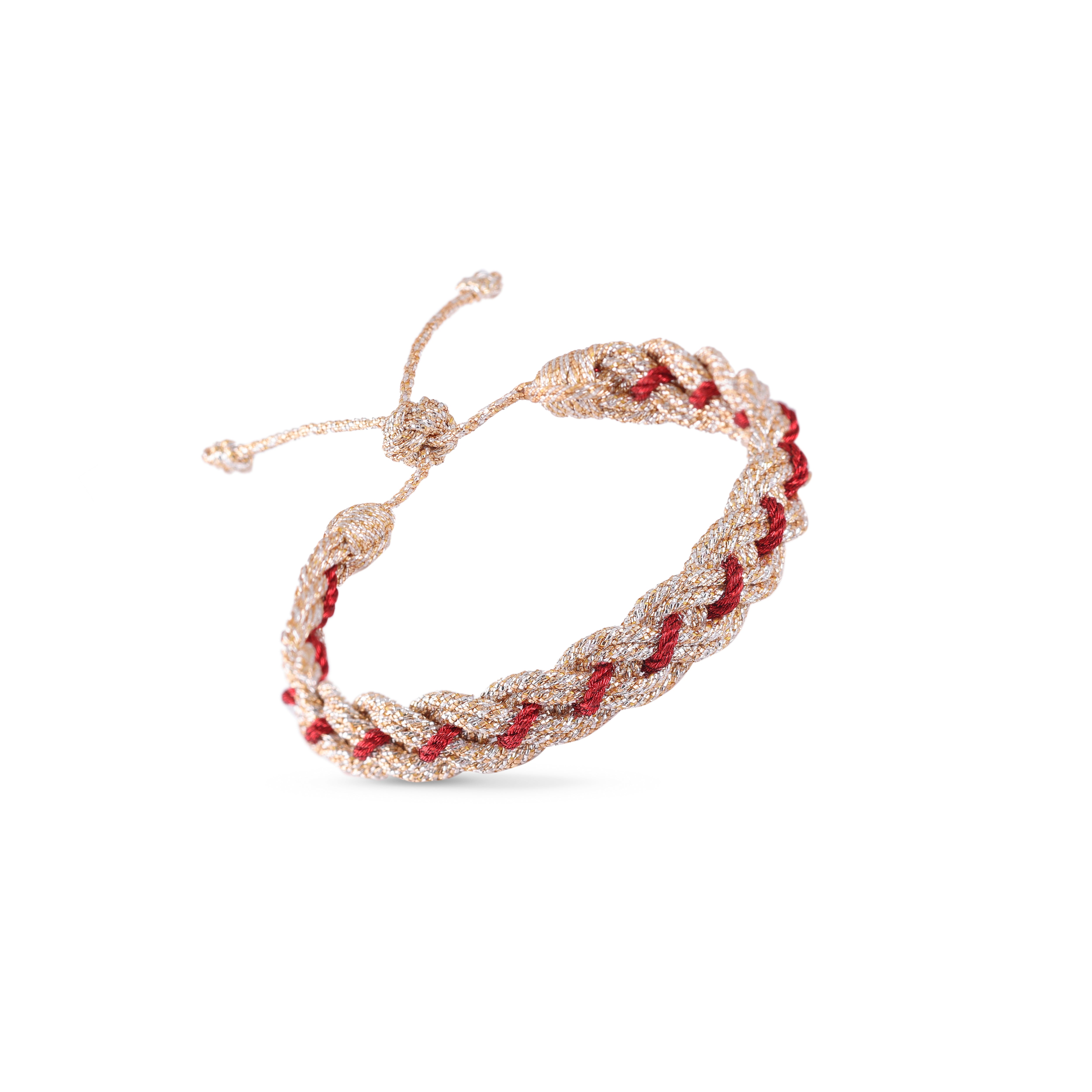 Nova nº2 Bracelet in Peach & Silver Chili Pepper