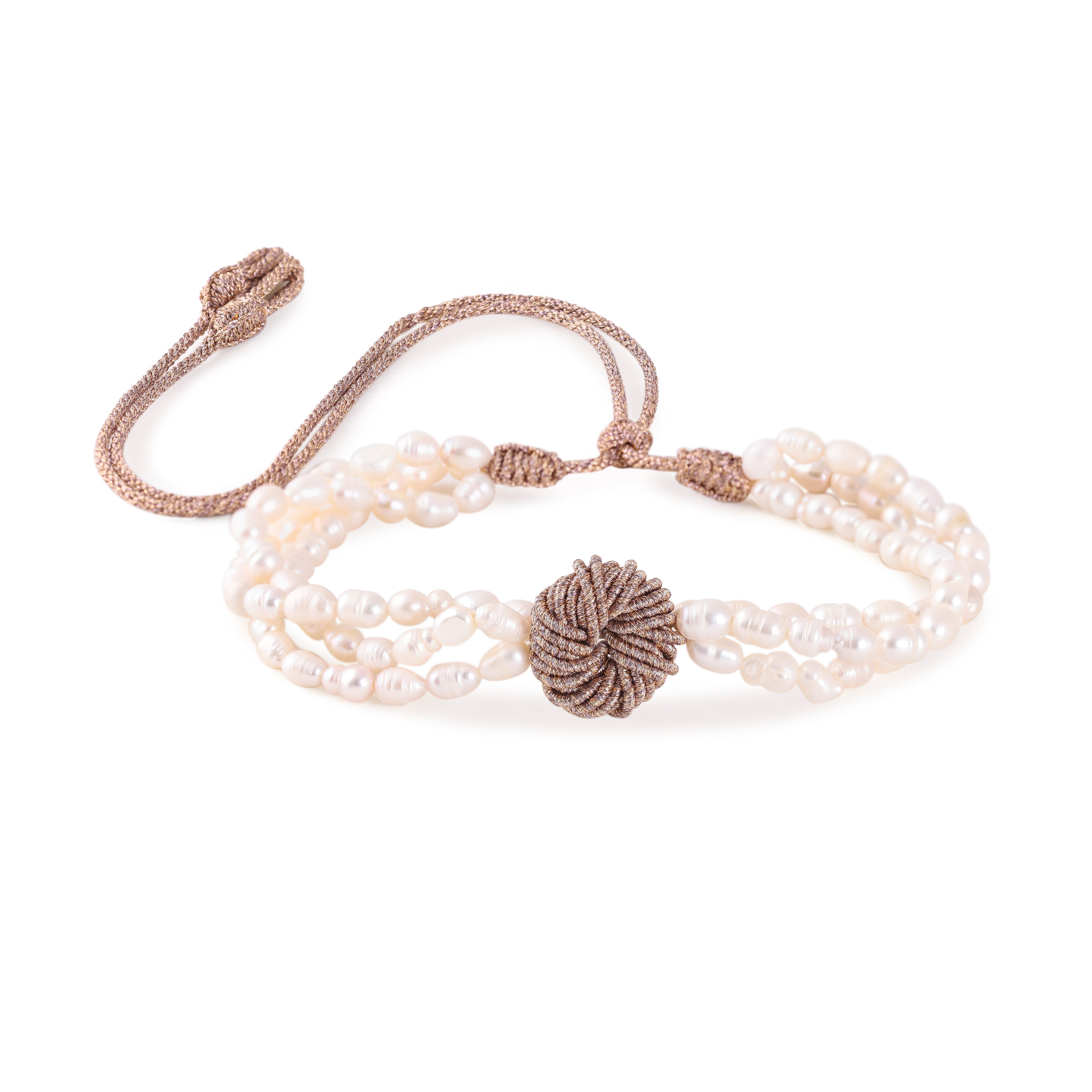 Oceana w/ Joher Necklace in Peach Parma Mocha