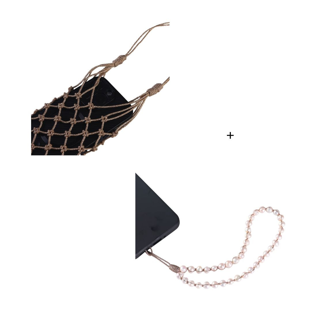 Netty Phone Bag+ Anar Wrist Strap Combo