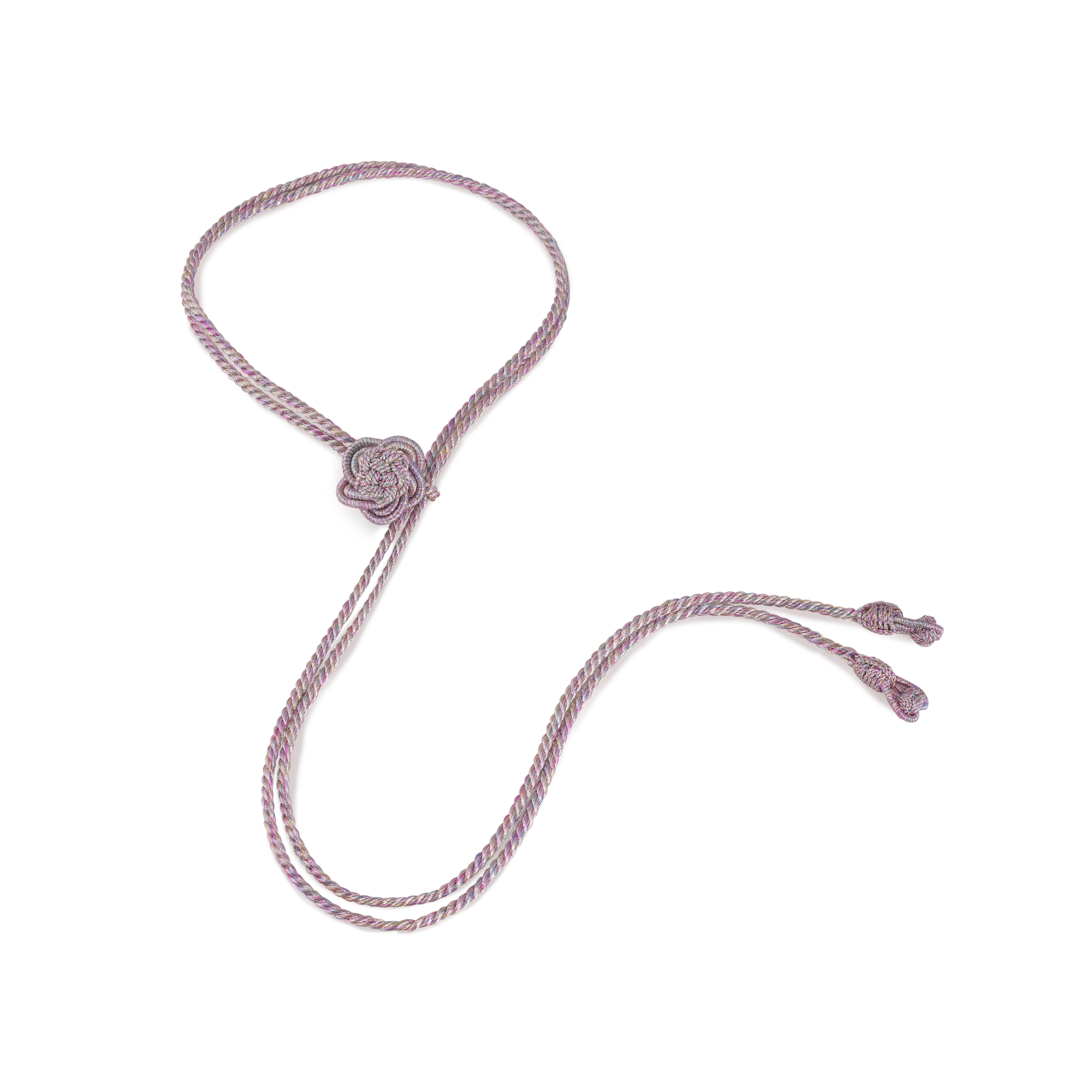 Rana nº1 Necklace in Gold & Silver Pink Powder Blue