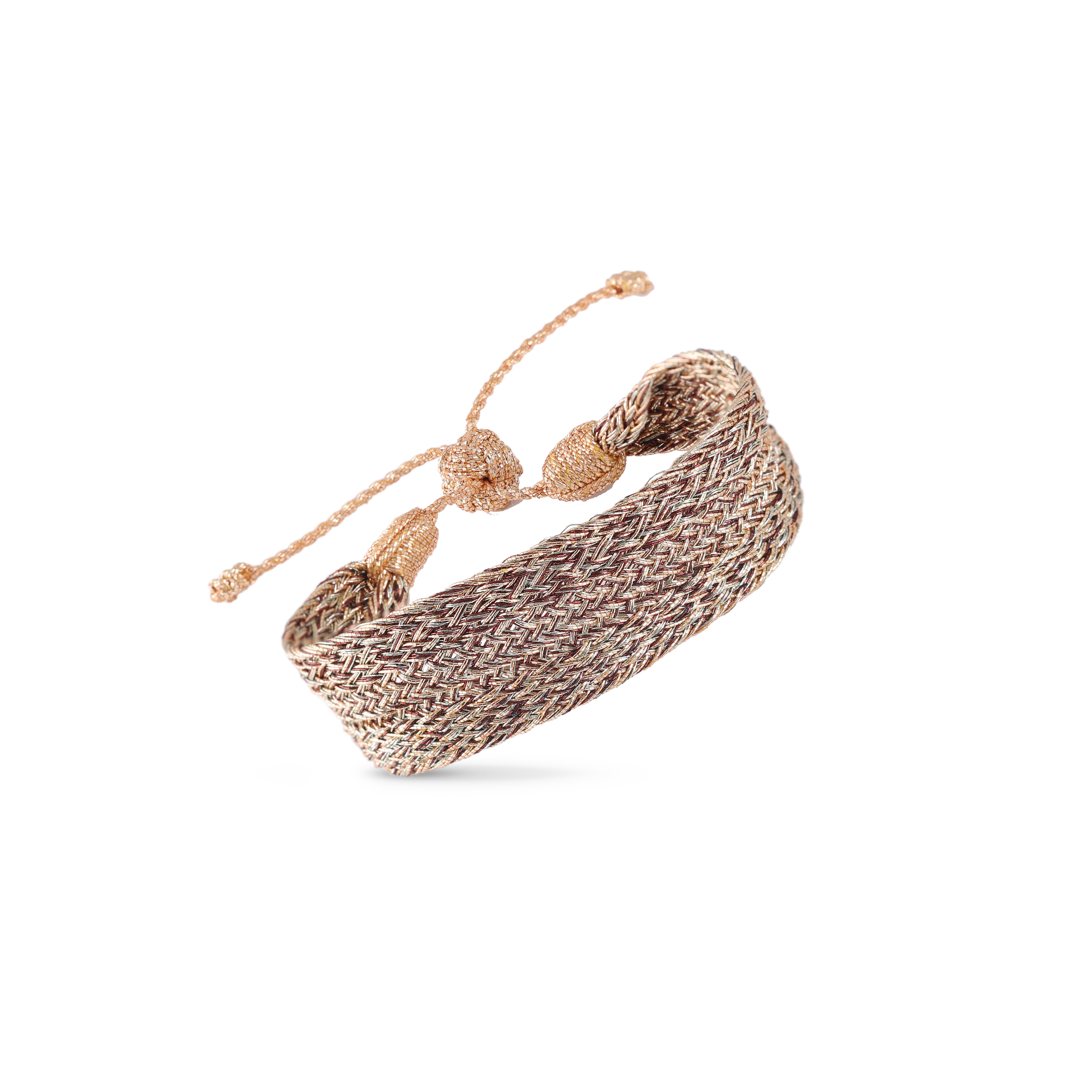 Rolo nº1 Bracelet in Peach Almond Espresso