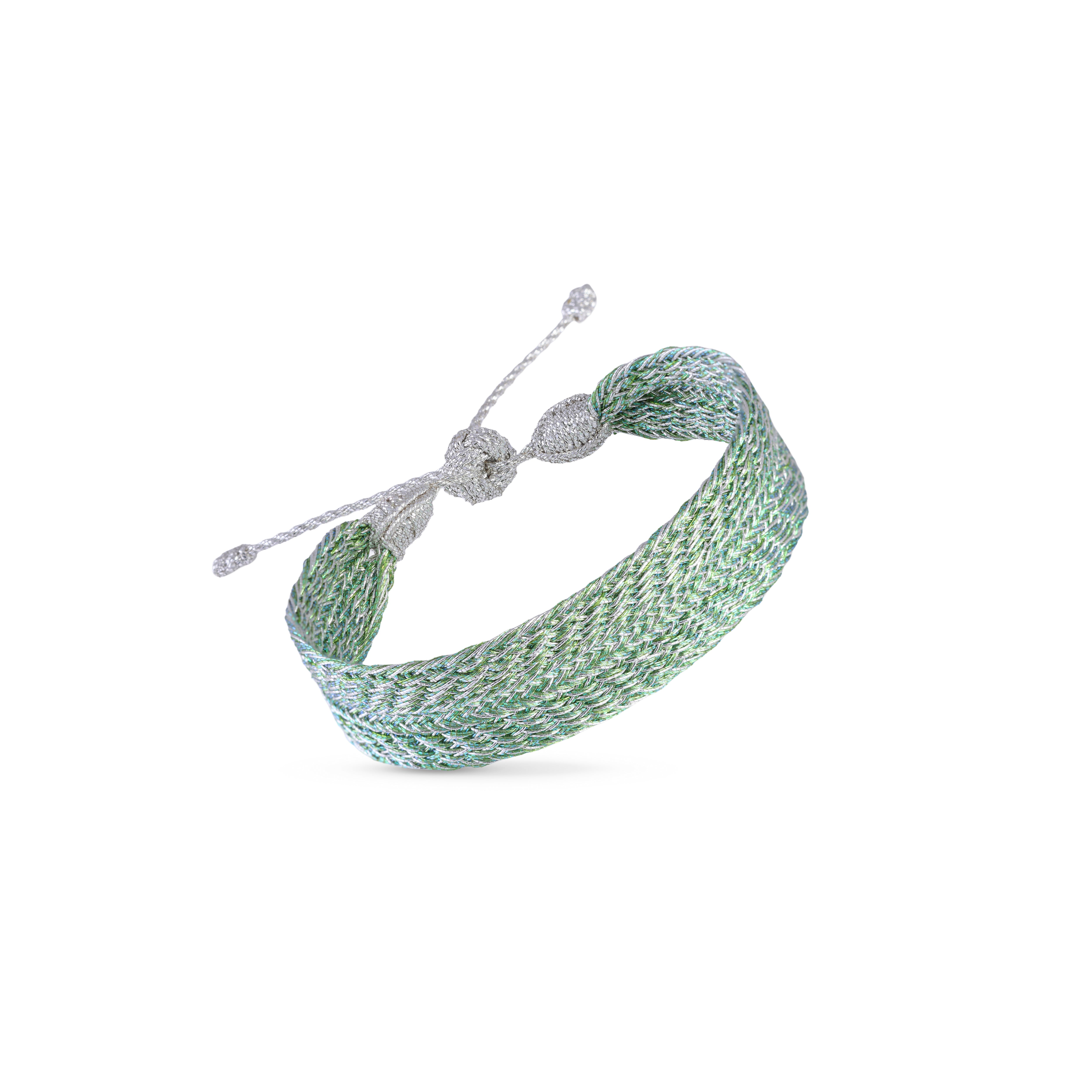 Rolo nº1 bracelet in Silver Fern