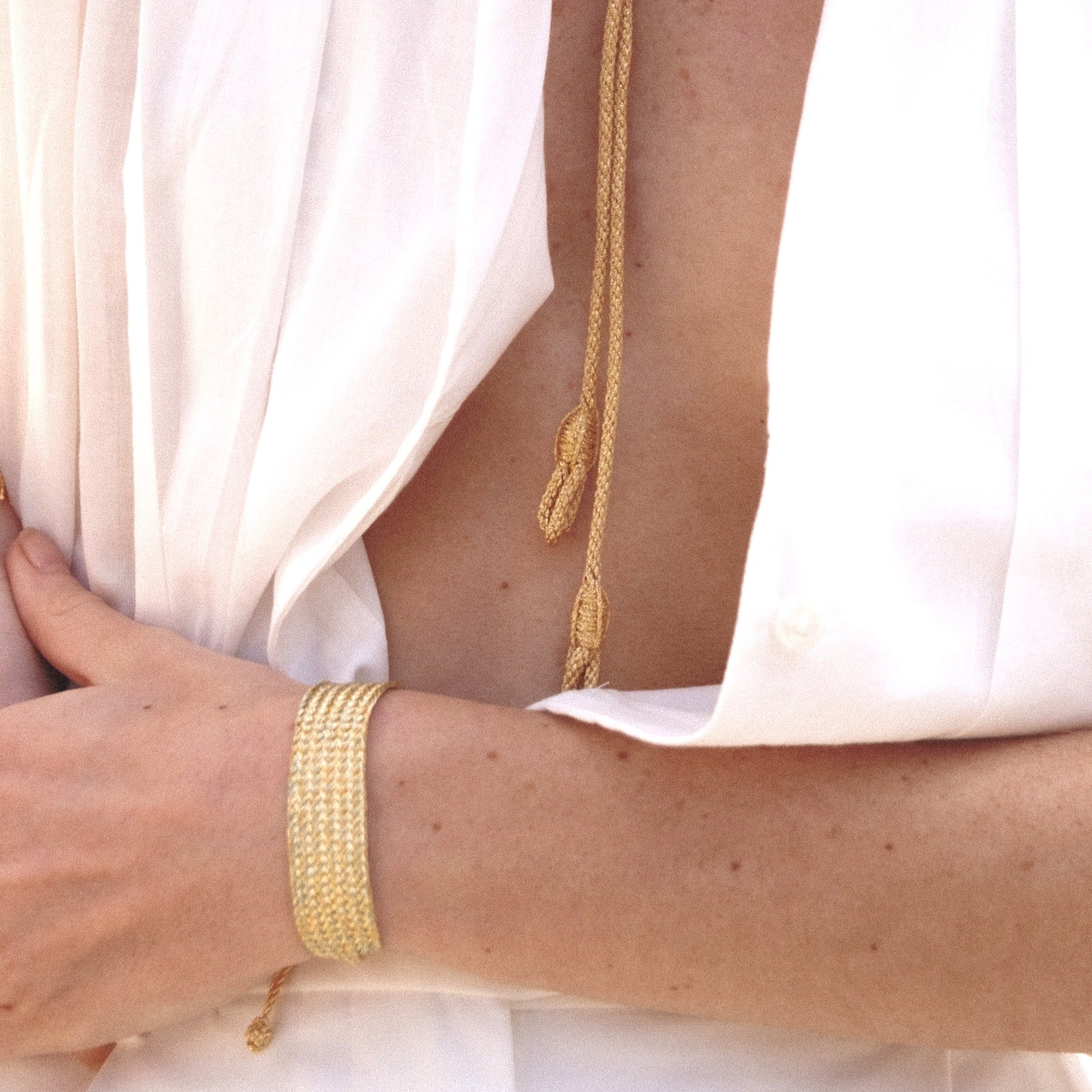 Maxi Ania II Bracelet in Gold Basil