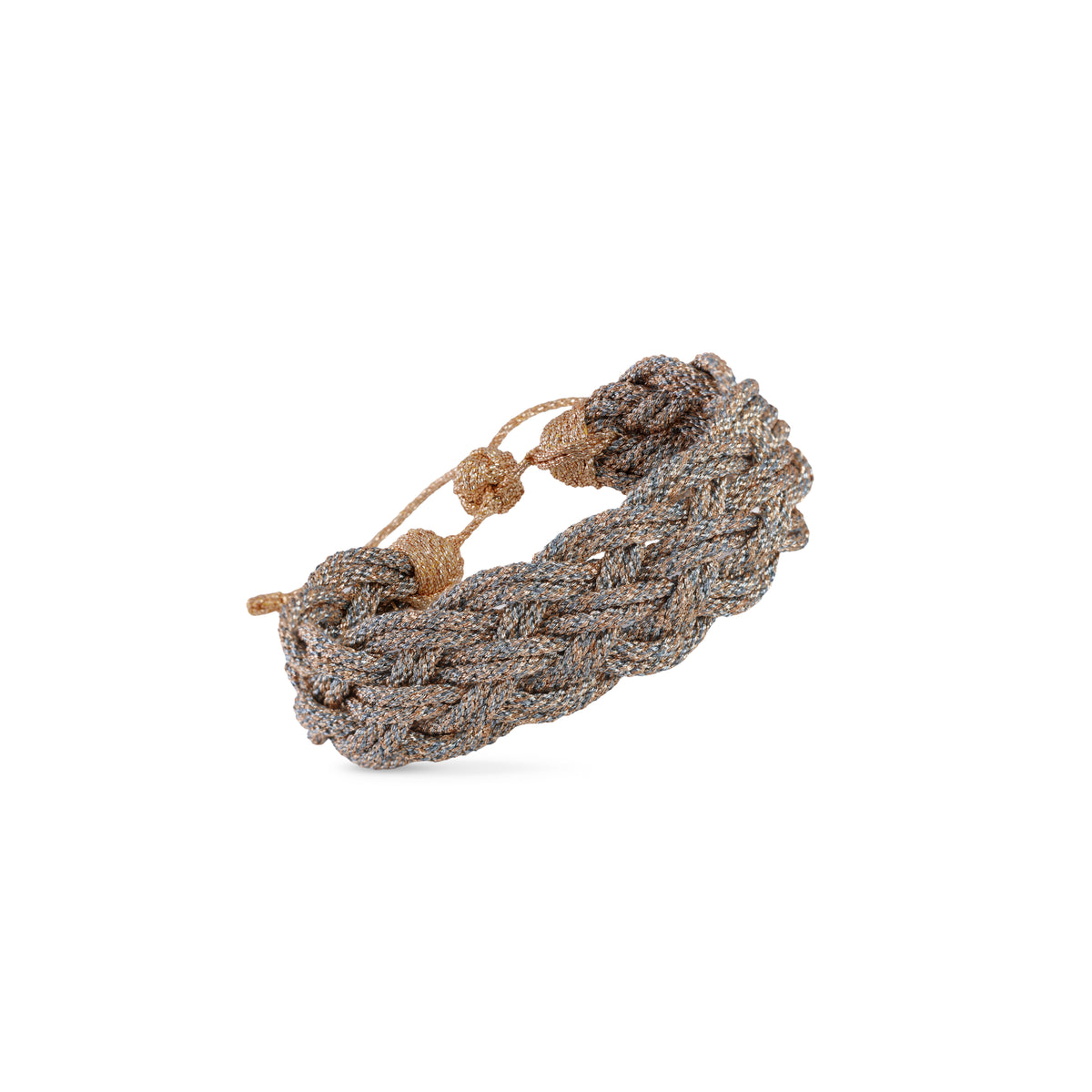 Shamsa nº1 Bracelet in Peach Granite Grey