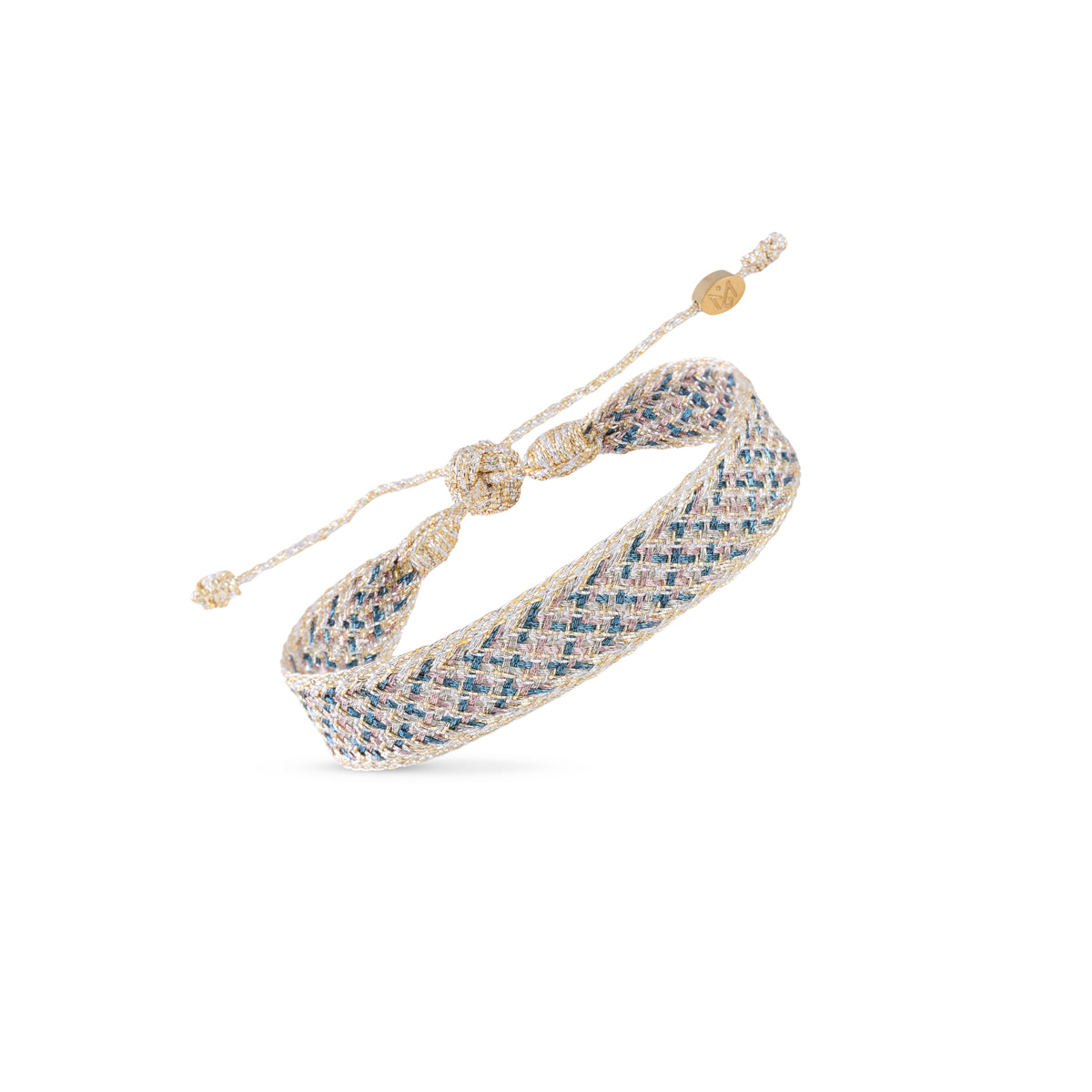Tarza nº2 Bracelet in Gold & Silver Dusty Coconut