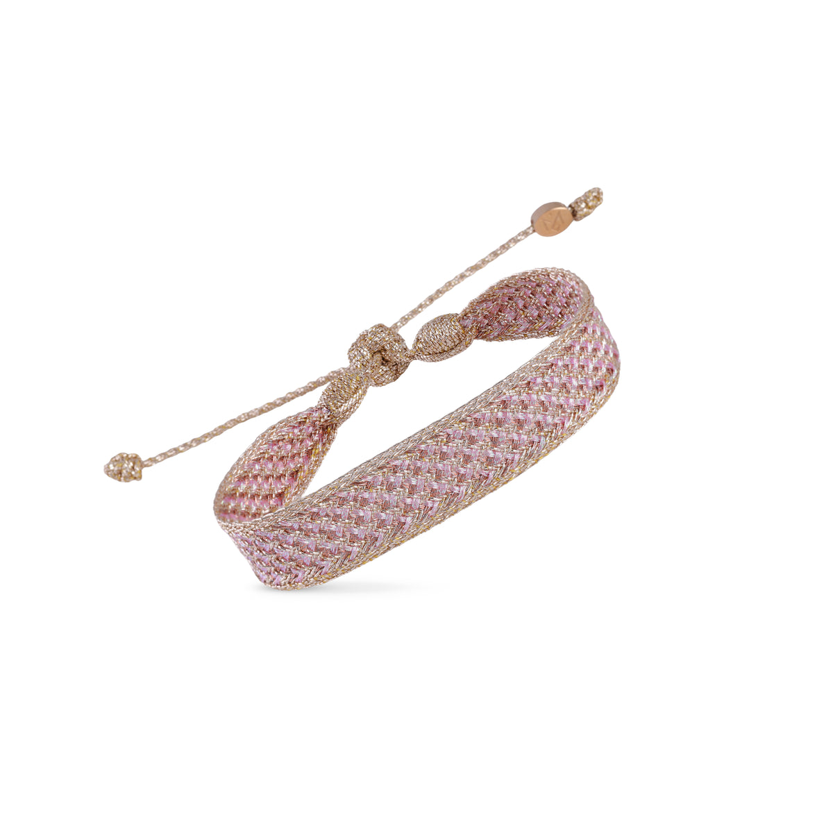 Tarza nº2 Bracelet in Rose Gold Cotton Candy