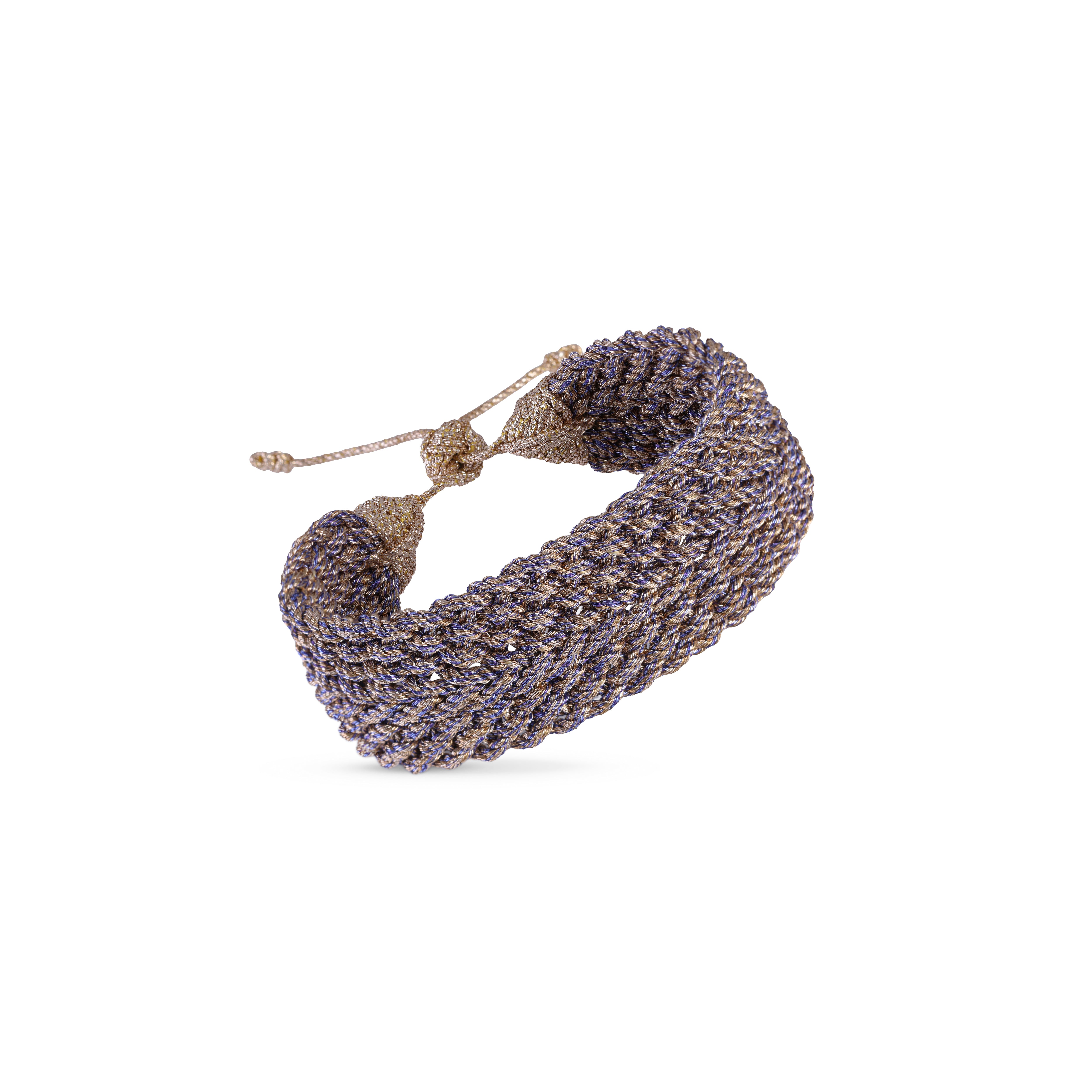 Uzoud nº1 Bracelet in Rose Gold Lavender Champagne