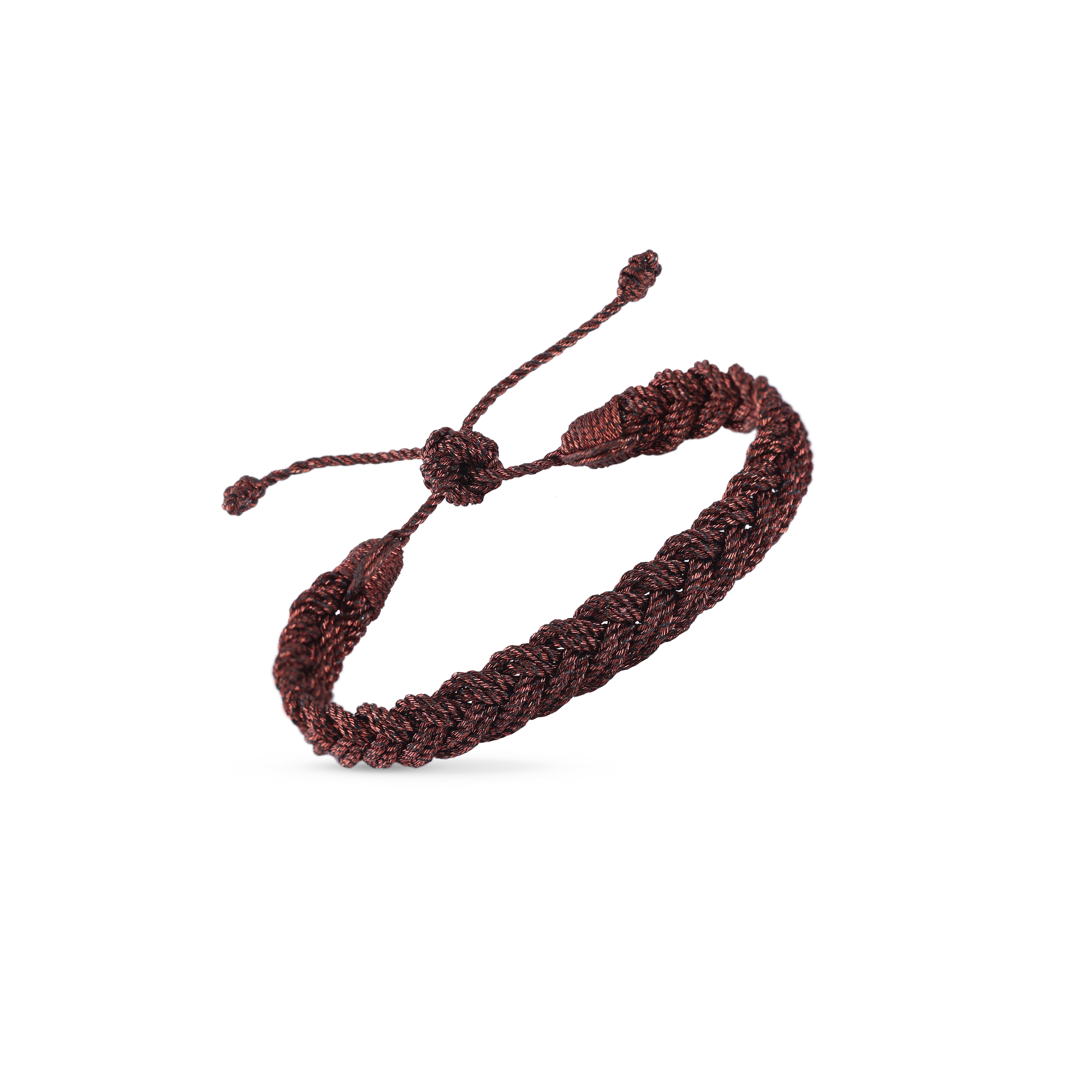 Woven nº1 Bracelet in Choco Cocoa