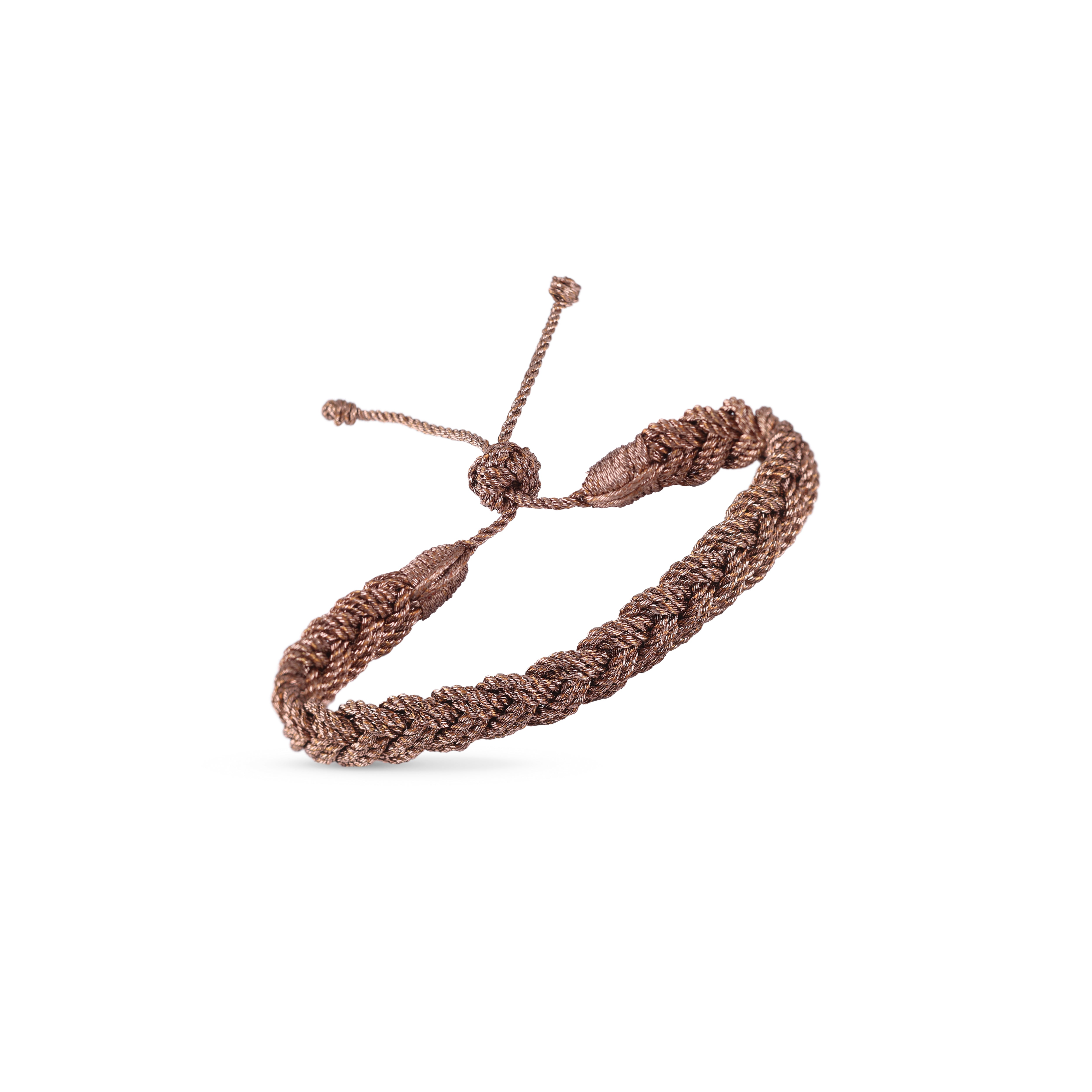 Woven nº1 Bracelet in Mocha Mousse