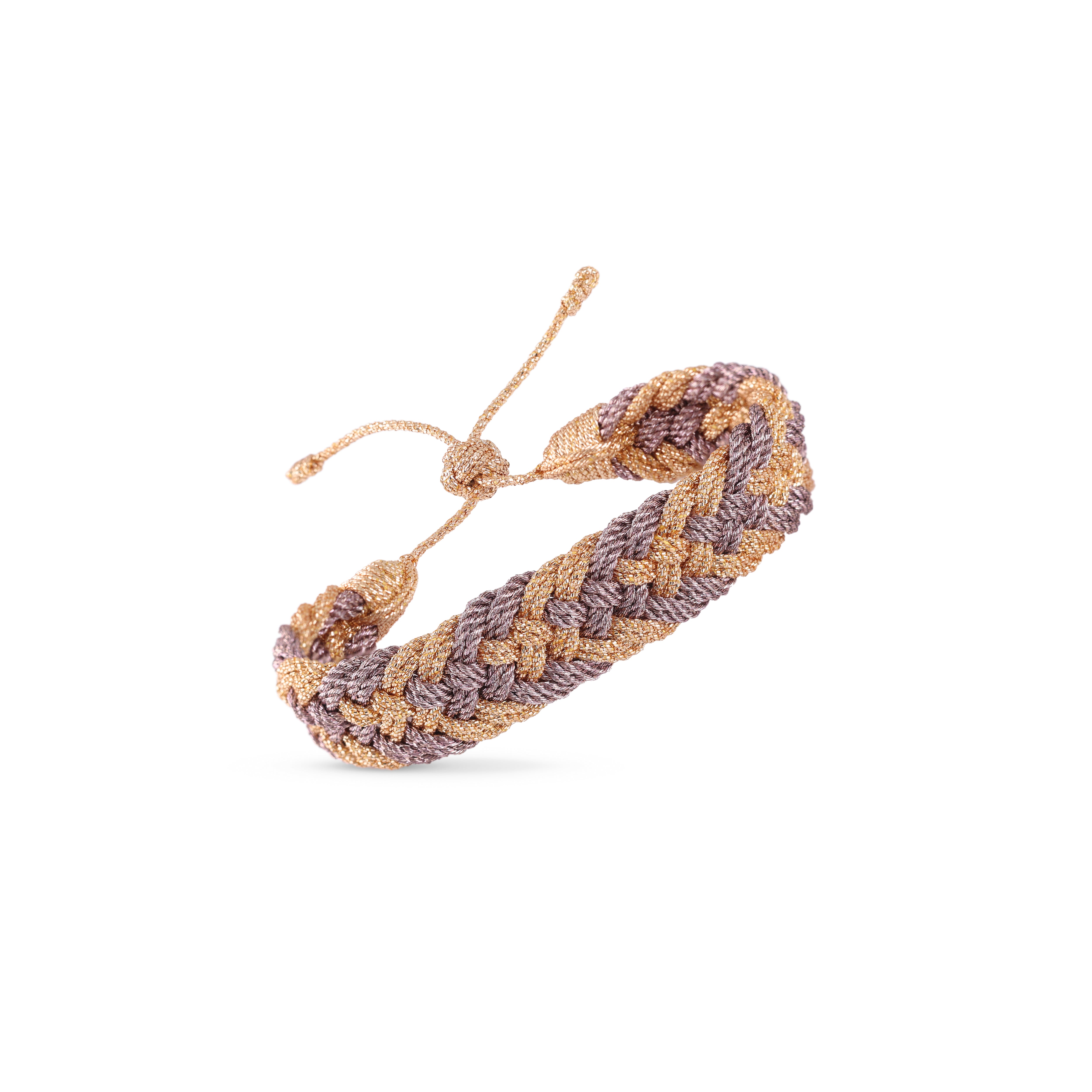 Zena II nº2 Bracelet in Peach Parma Truffle