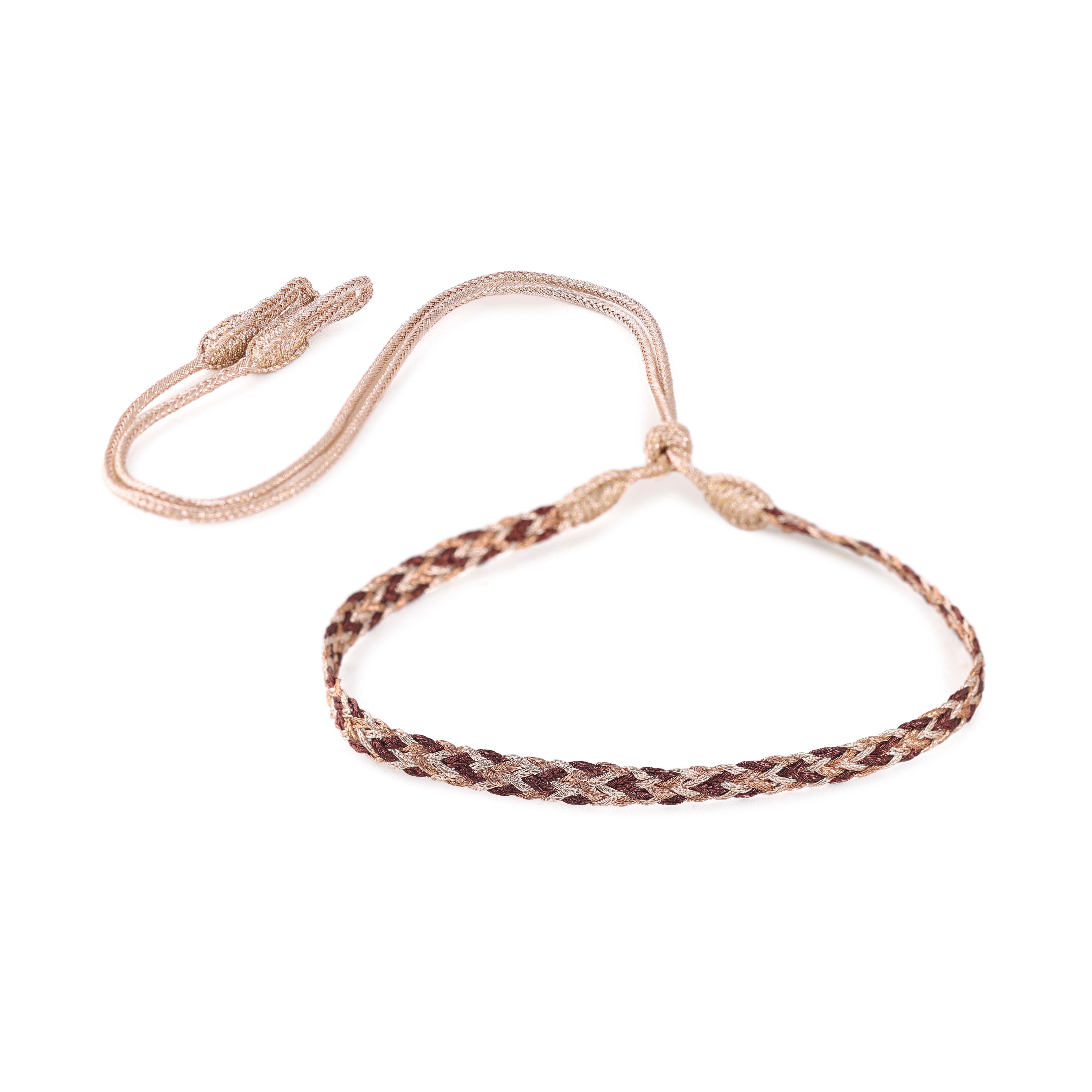 Zyn nº2 Choker in Rose Gold Choco Caramel