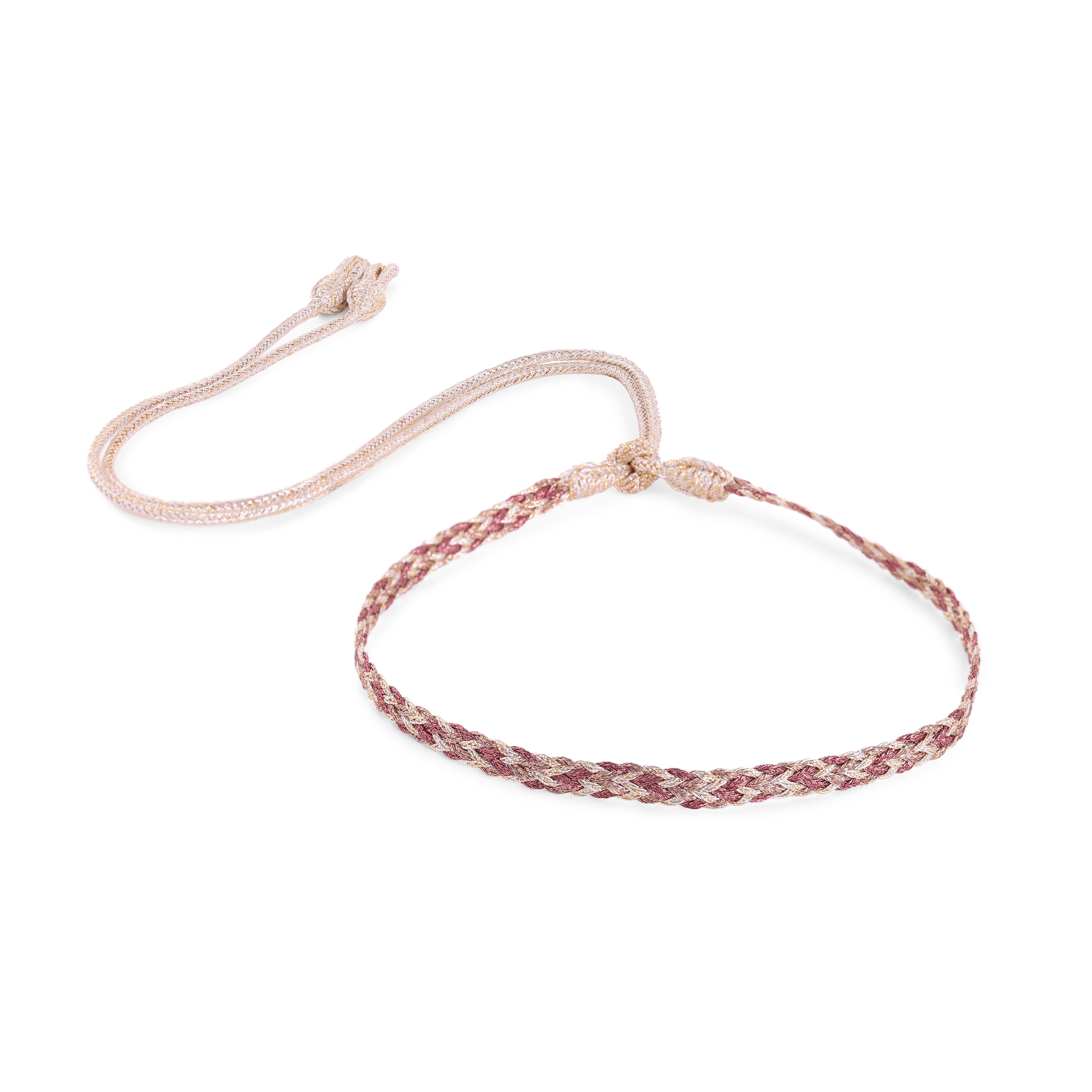 Zyn n°2 Choker in Gold & Silver Mahogany