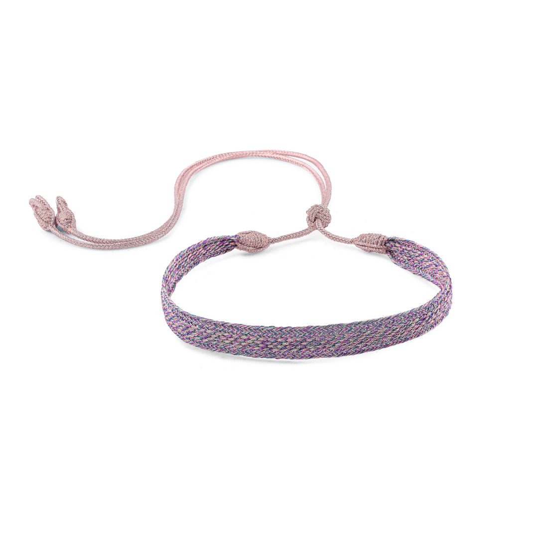 Izy n°1 Choker in Gold Plum
